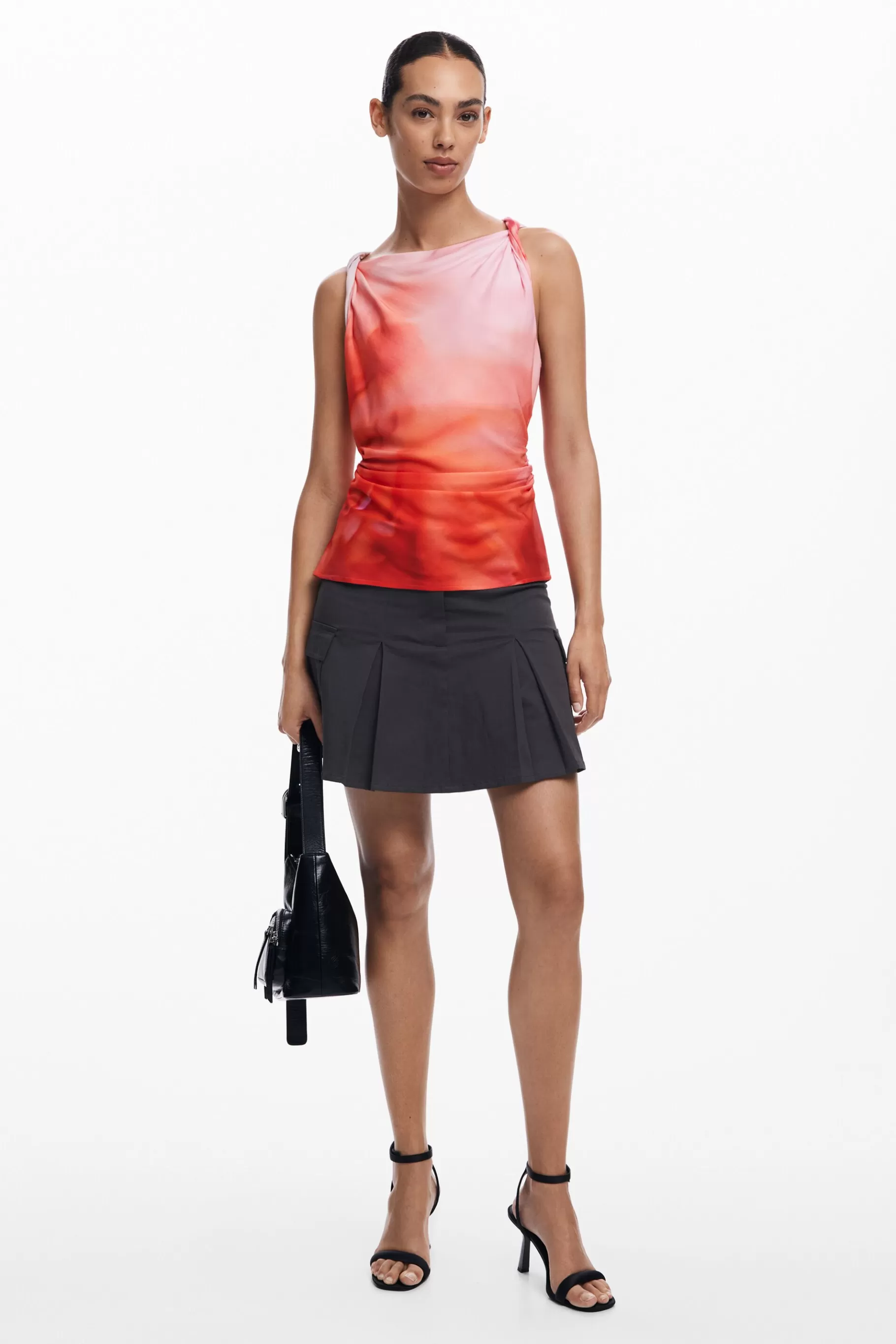 Desigual Camiseta tie-dye tirantes*Mujer Camisas Y Blusas