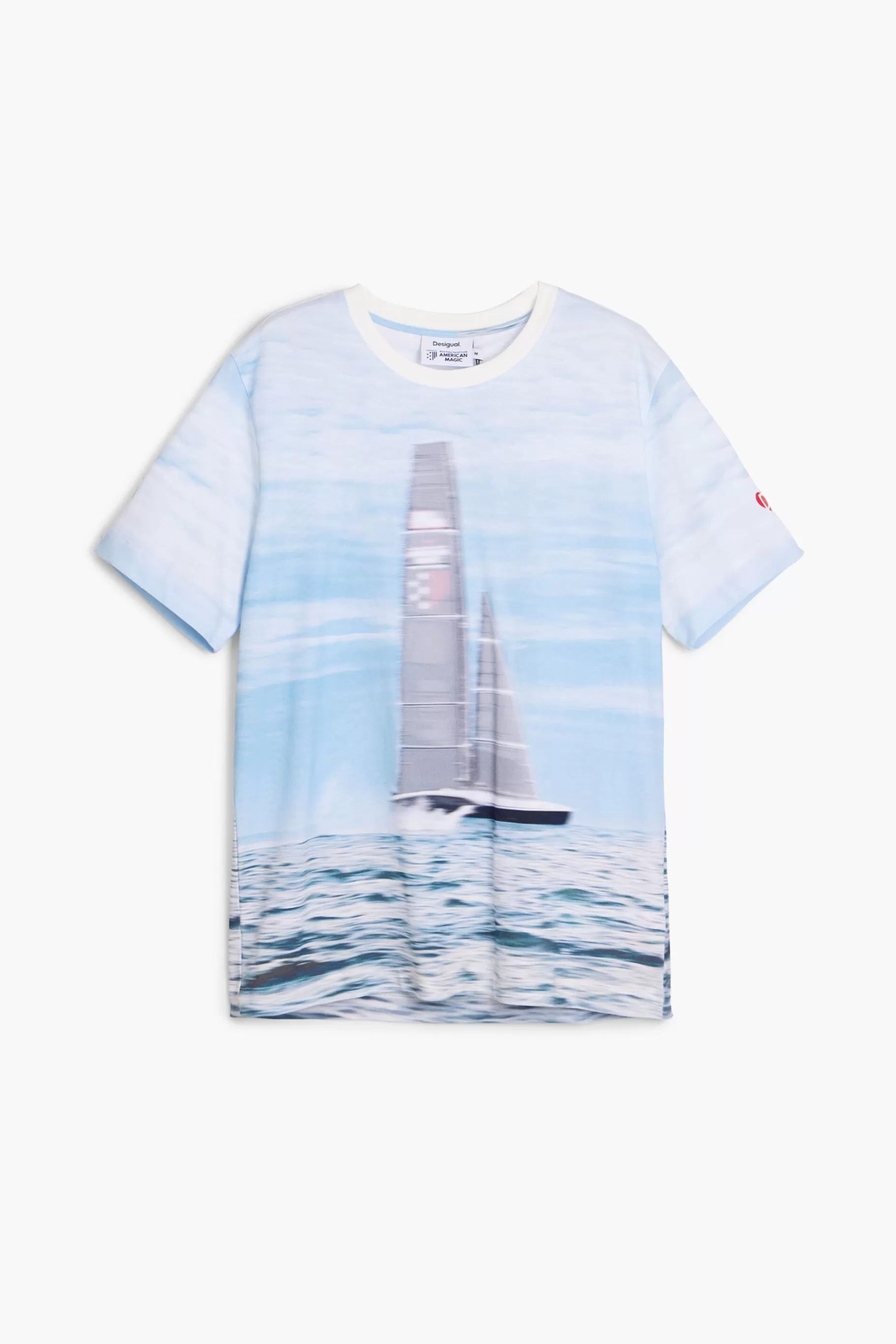 Desigual Camiseta velero American Magic*Hombre Camisetas