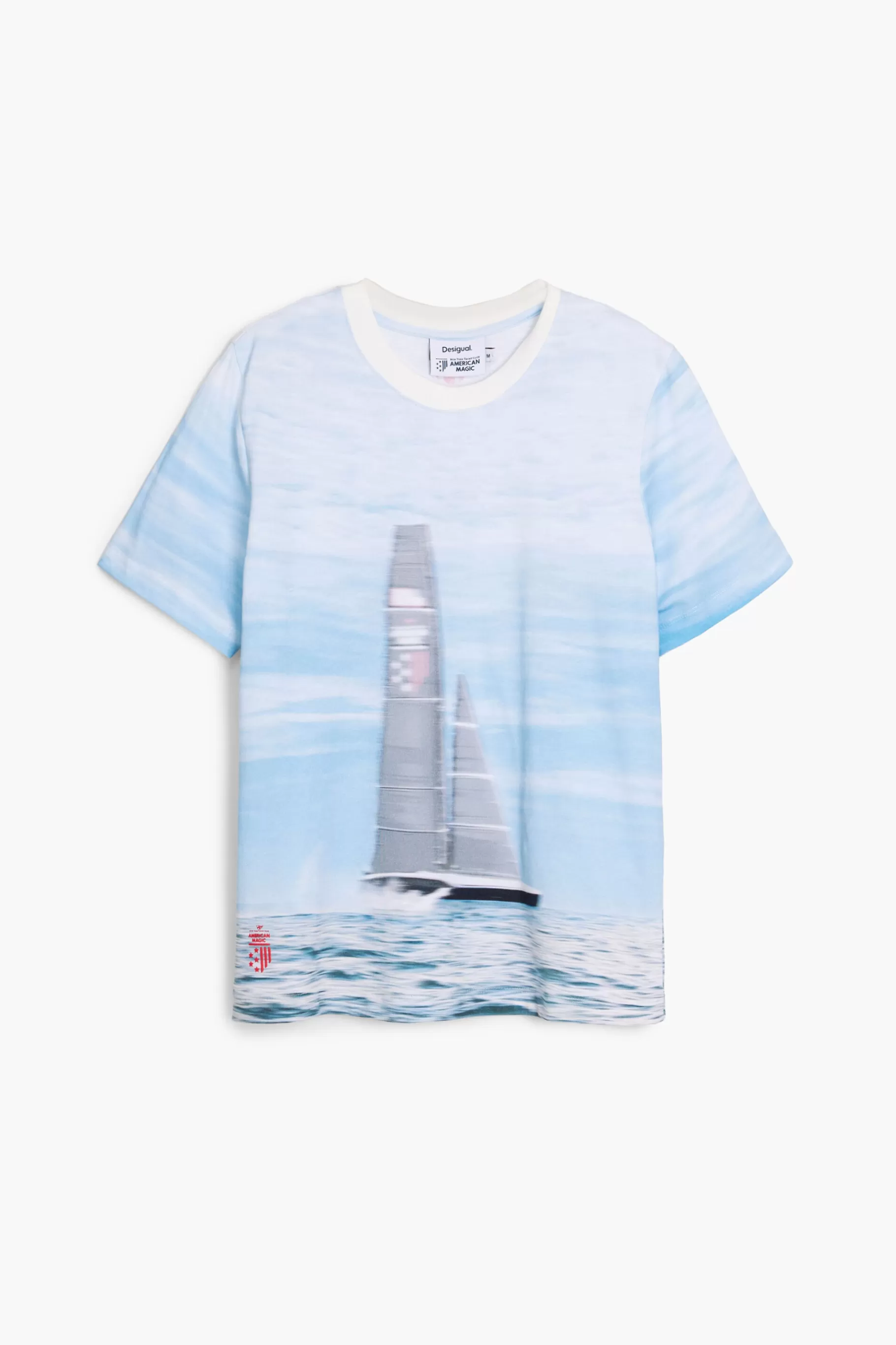 Desigual Camiseta velero American Magic*Mujer Camisas Y Blusas | Camisetas