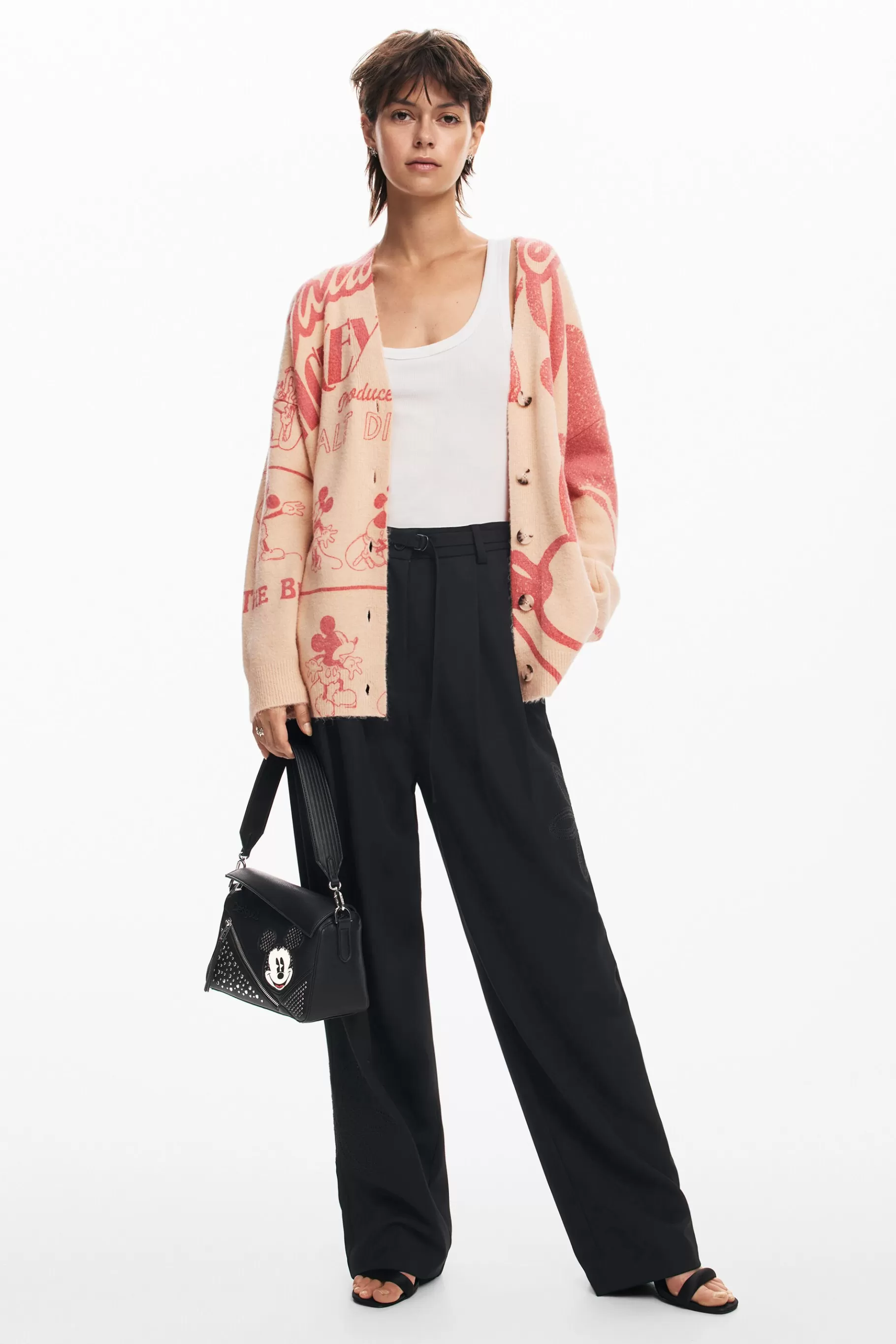 Desigual Cardigan Mickey*Mujer Ropa De Punto | Jerséis