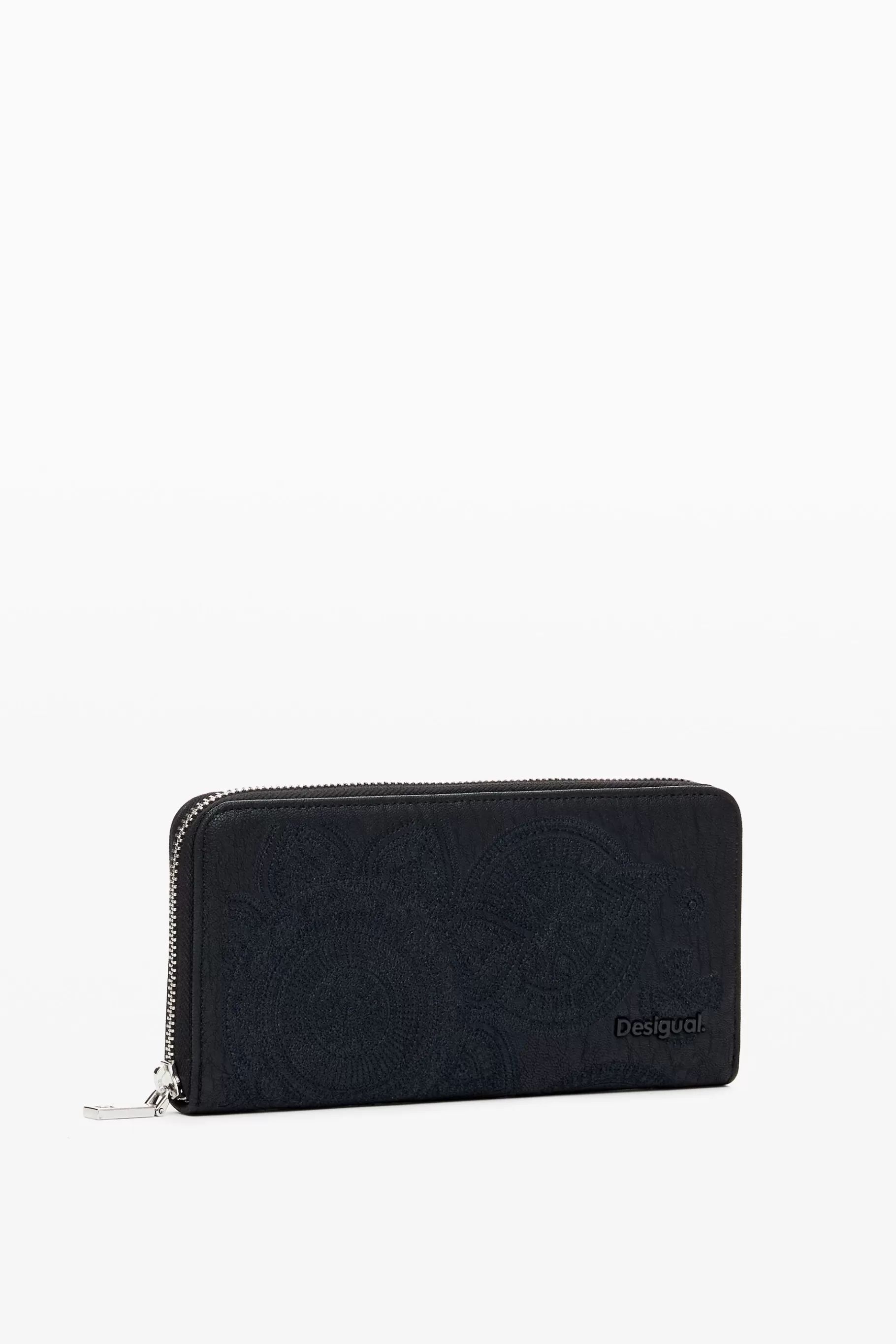 Desigual Cartera grande bordado flores*Mujer Monederos | Monederos
