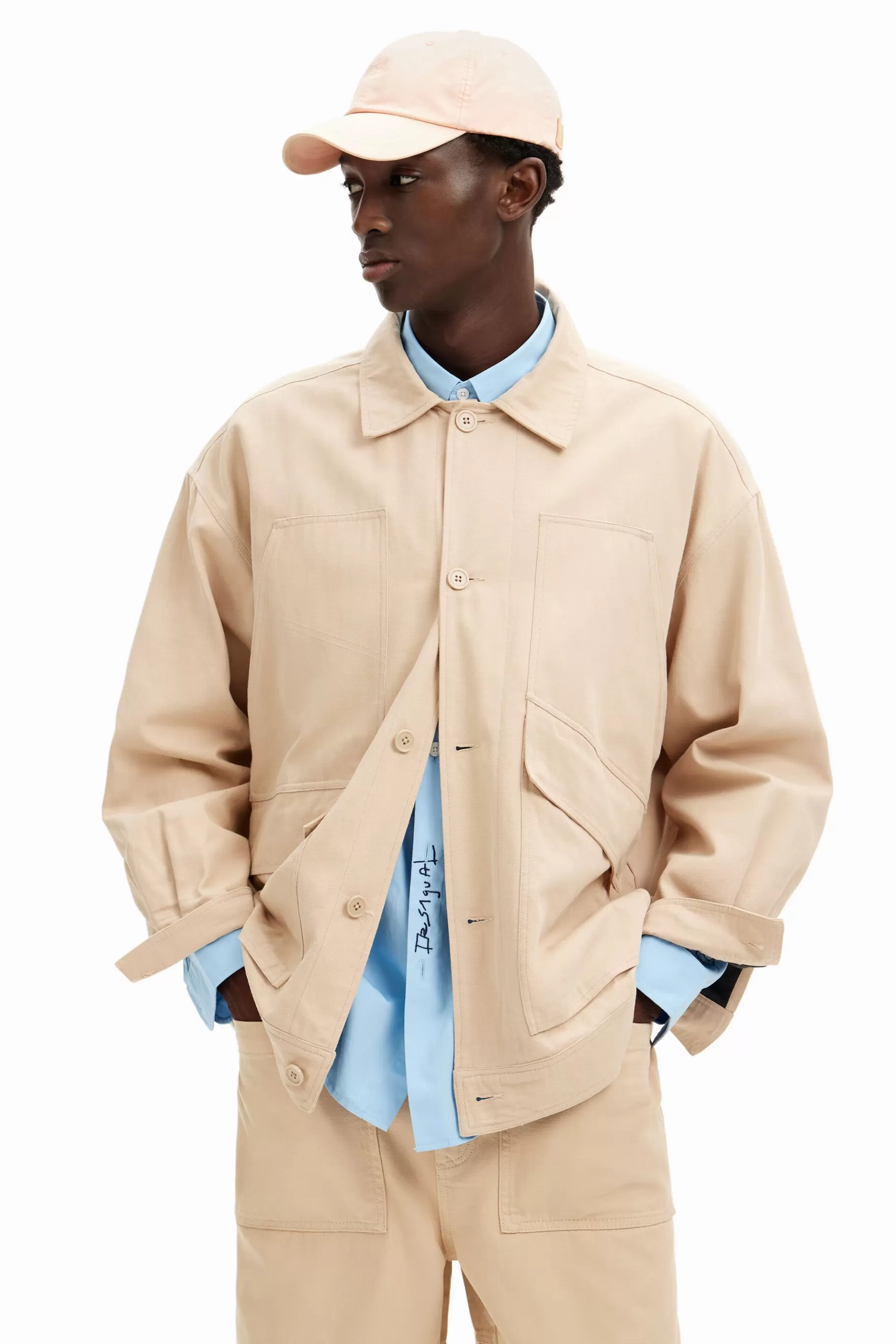 Desigual Chaqueta ilustración*Hombre Abrigos Y Chaquetas