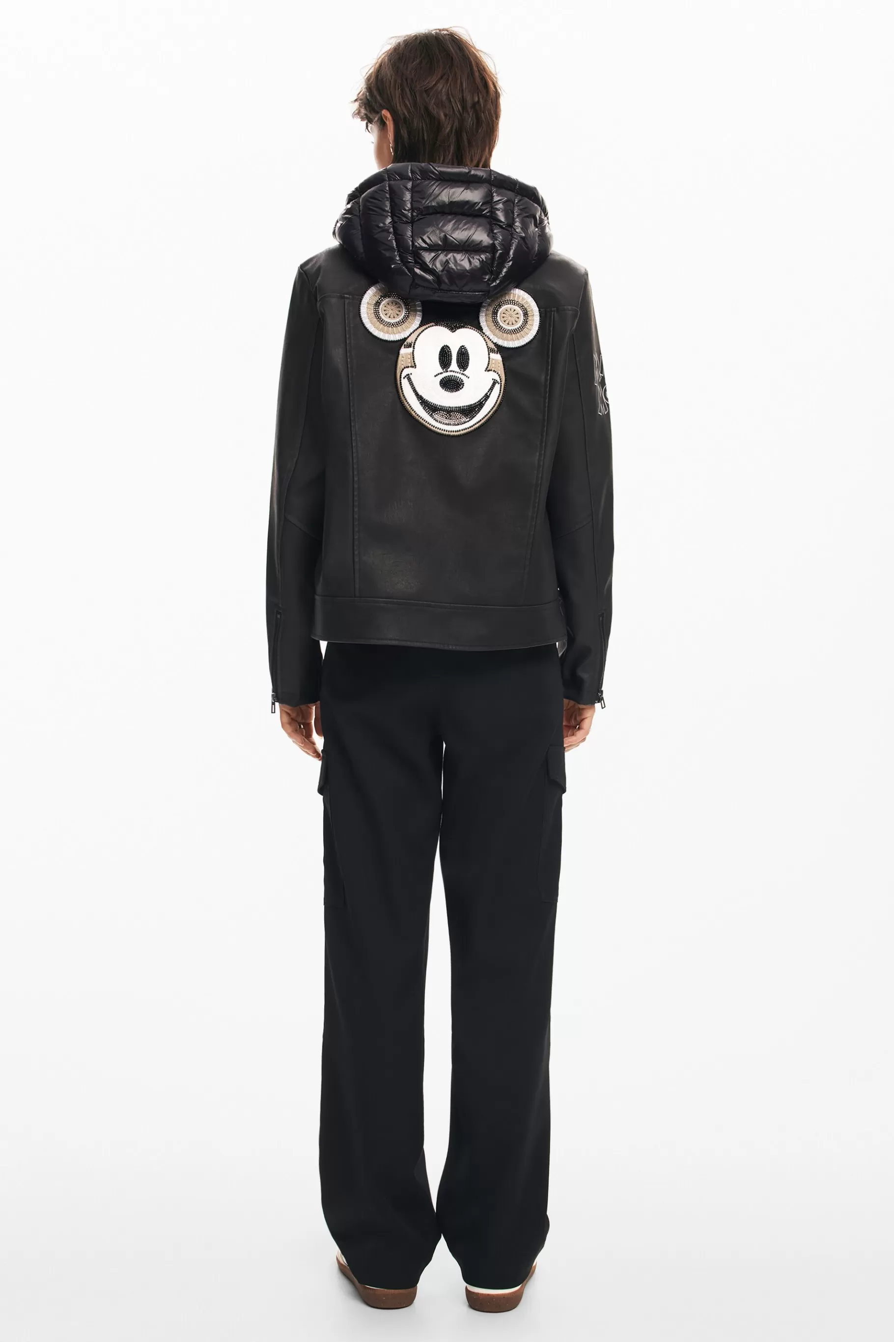 Desigual Chaqueta Mickey Mouse*Mujer Abrigos Y Chaquetas