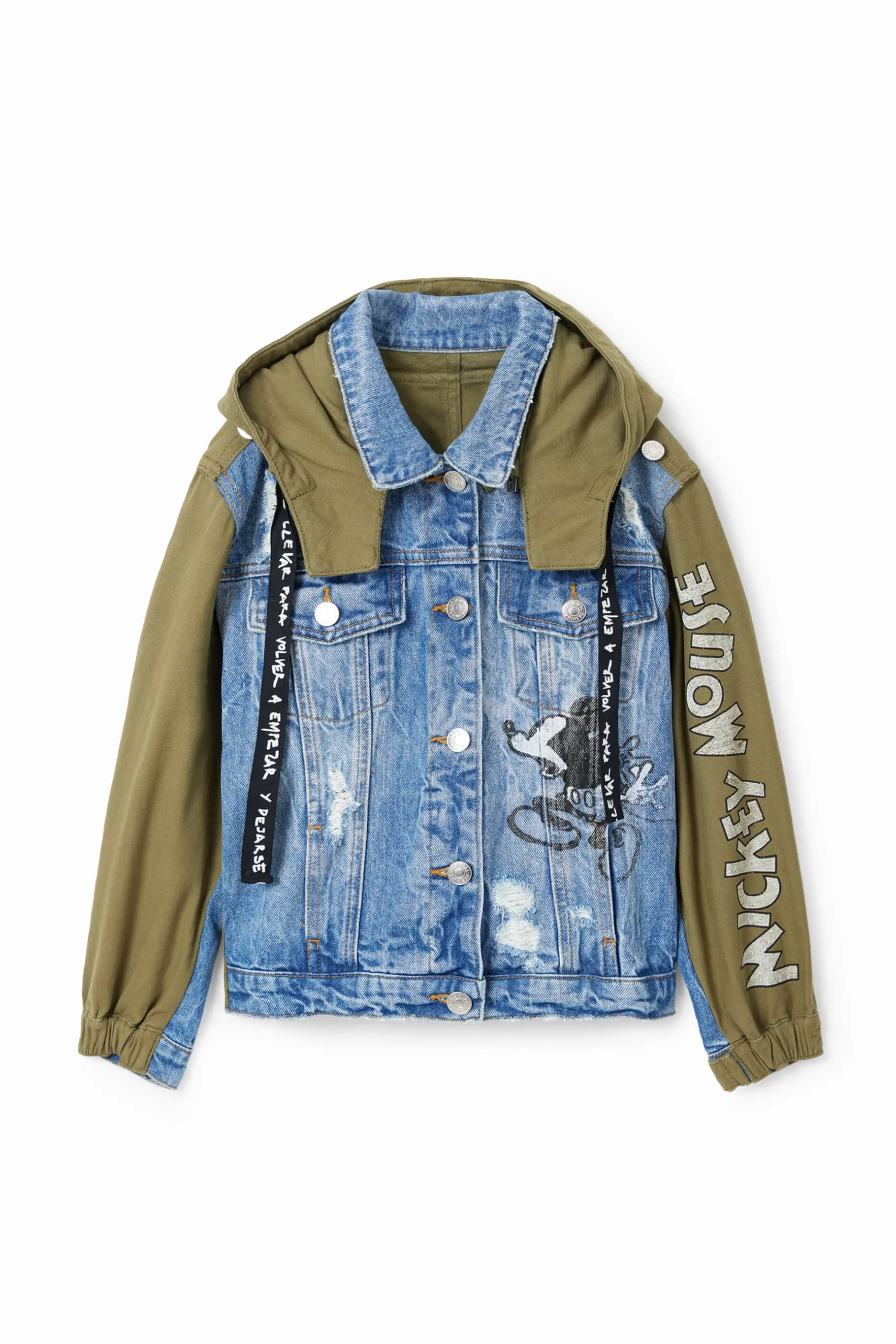 Desigual Chaqueta parka Mickey Mouse* Abrigos Y Chaquetas