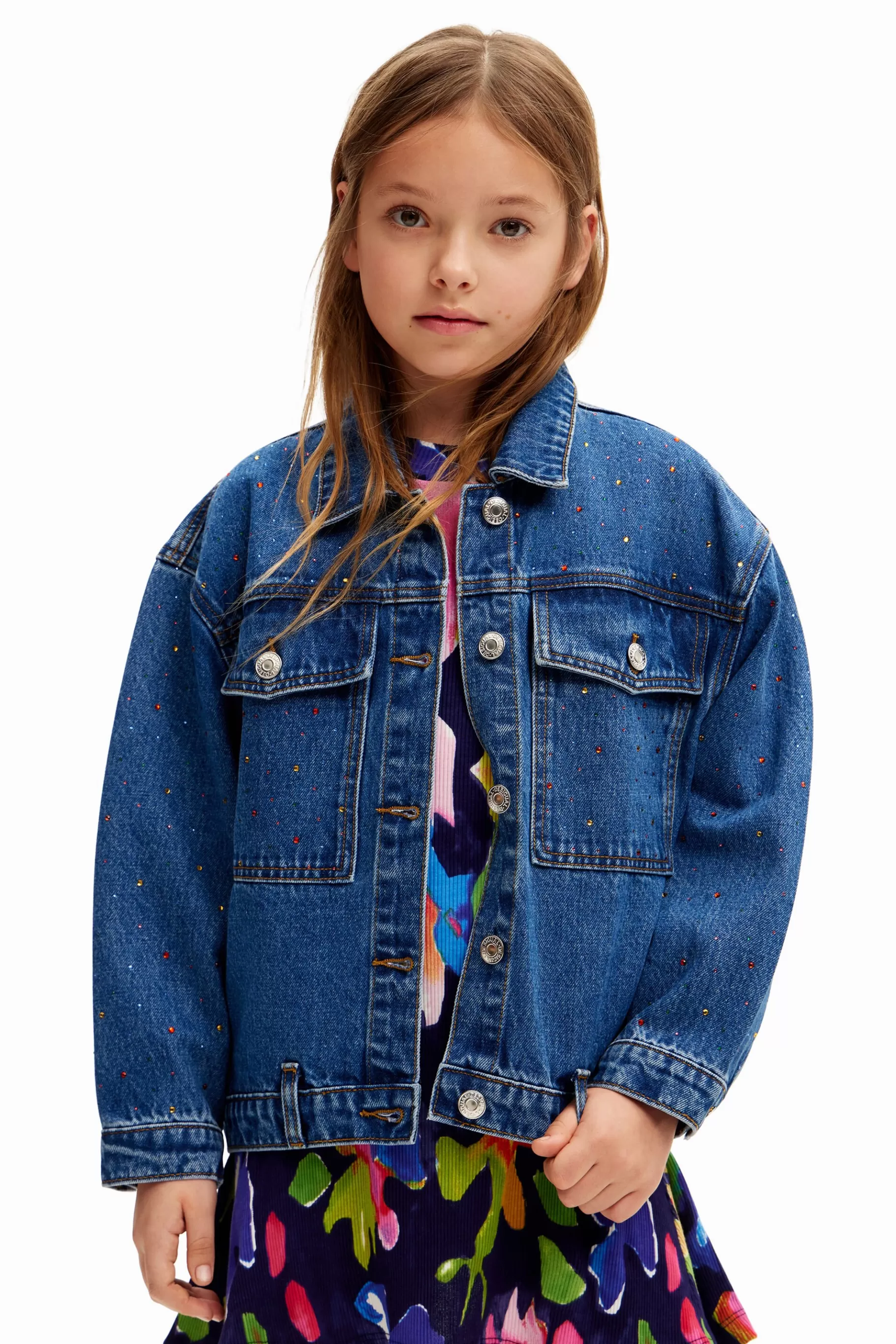 Desigual Chaqueta vaquera trucker* Abrigos Y Chaquetas