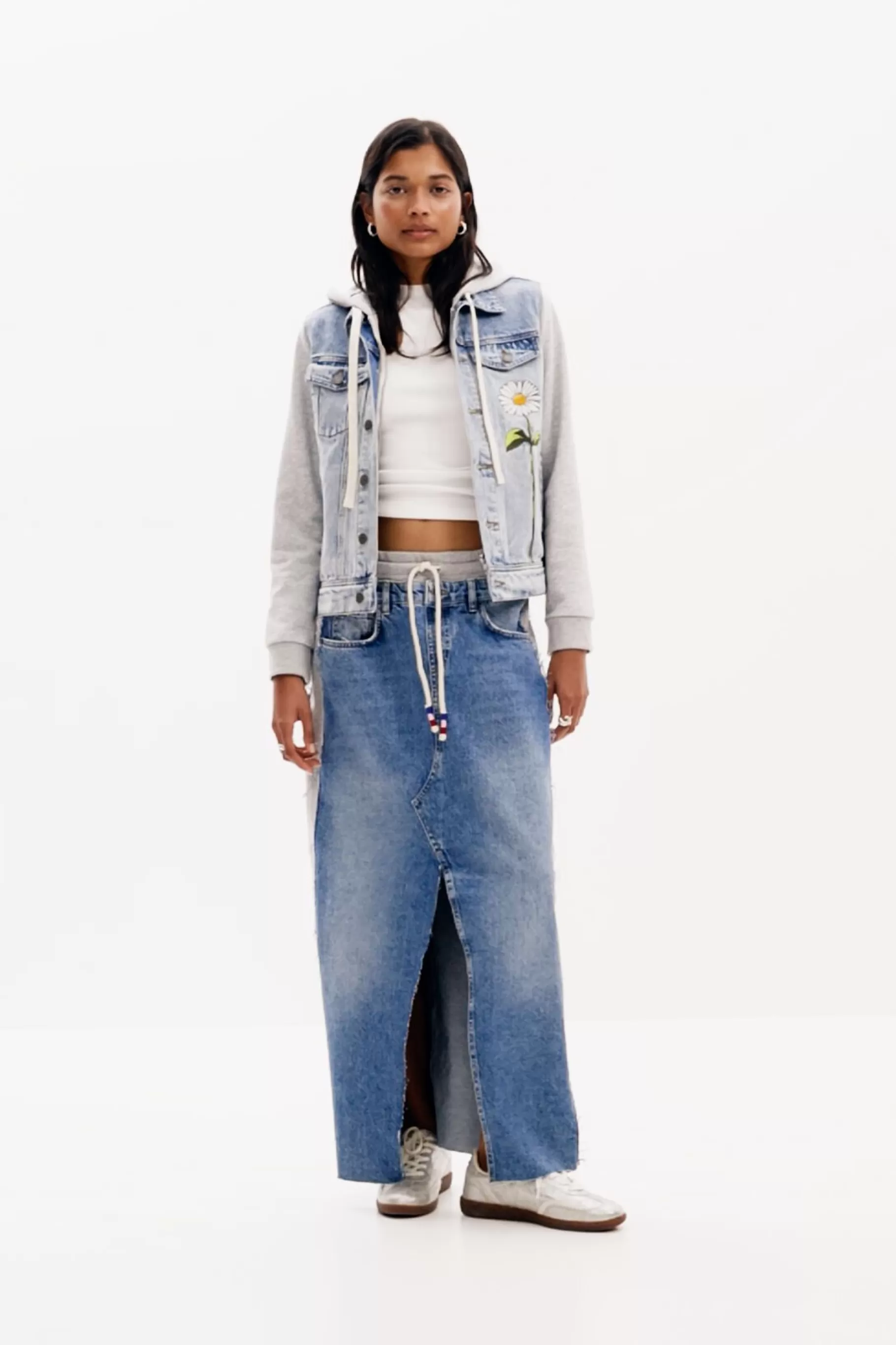 Desigual Chaqueta vaquera trucker*Mujer Abrigos Y Chaquetas