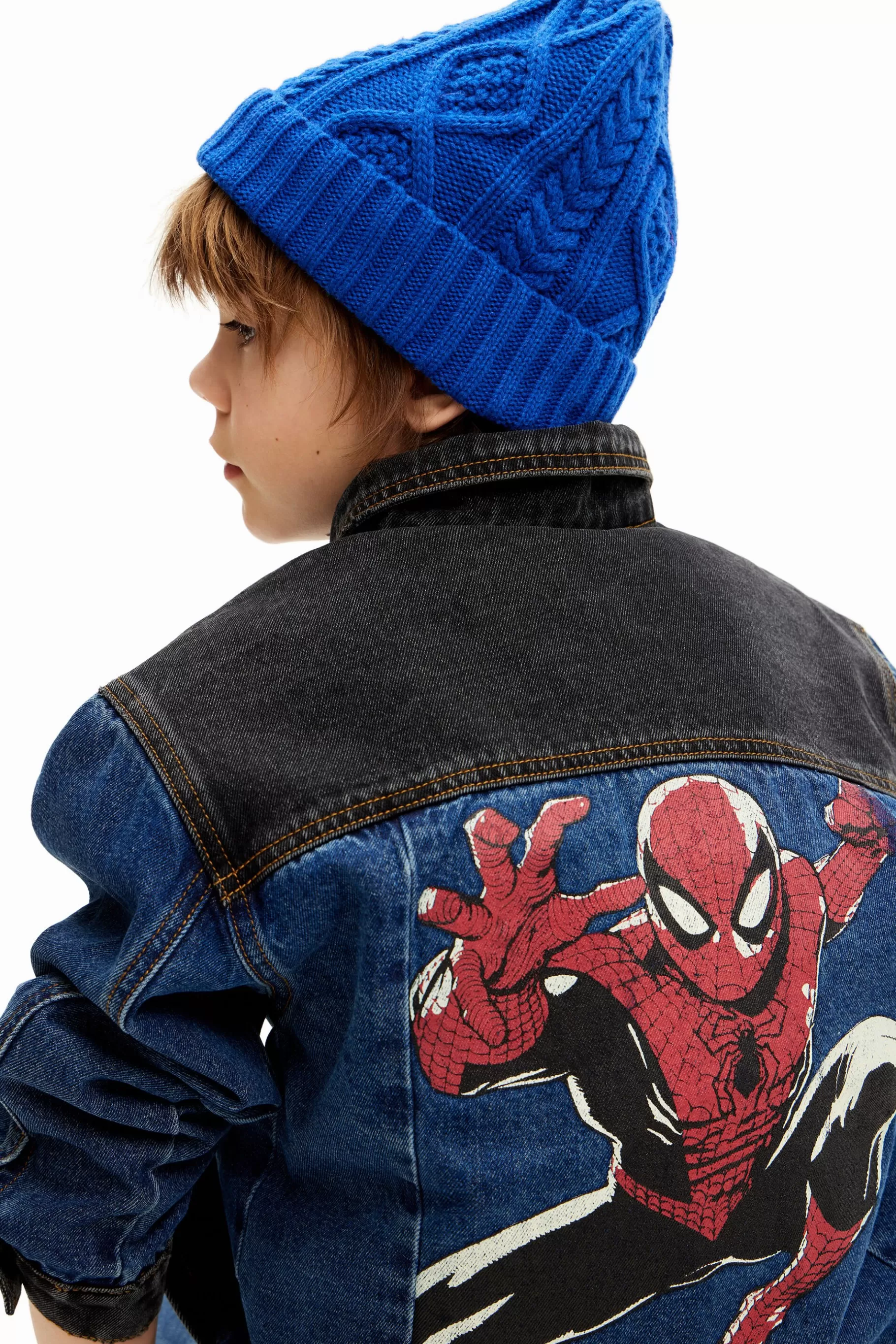 Desigual Chaqueta vaquera trucker Spiderman* Abrigos Y Chaquetas
