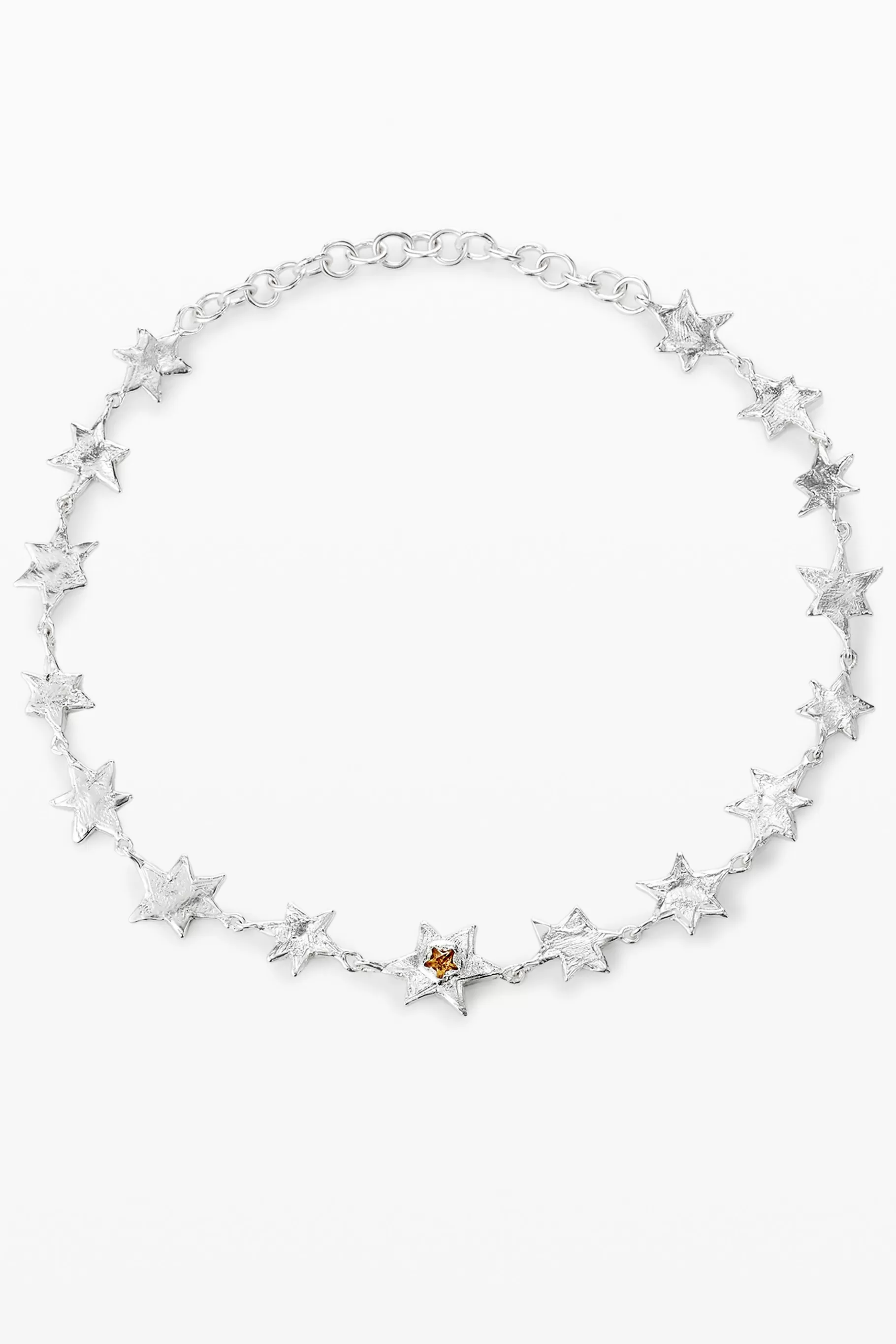 Desigual Choker estrellas baño plata Zalio*Mujer Joyería