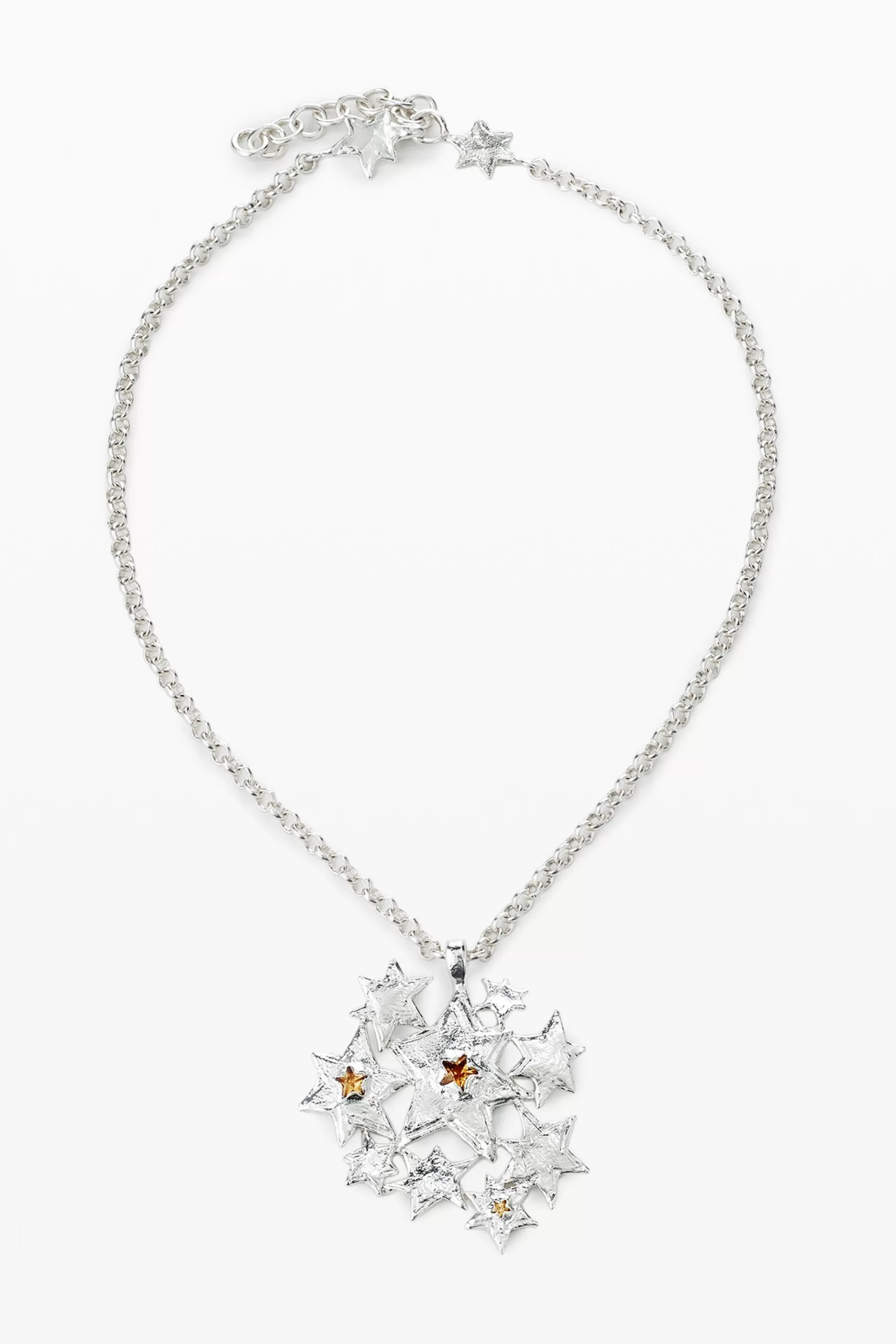 Desigual Collar cromado  armonía cósmica Zalio*Mujer Joyería