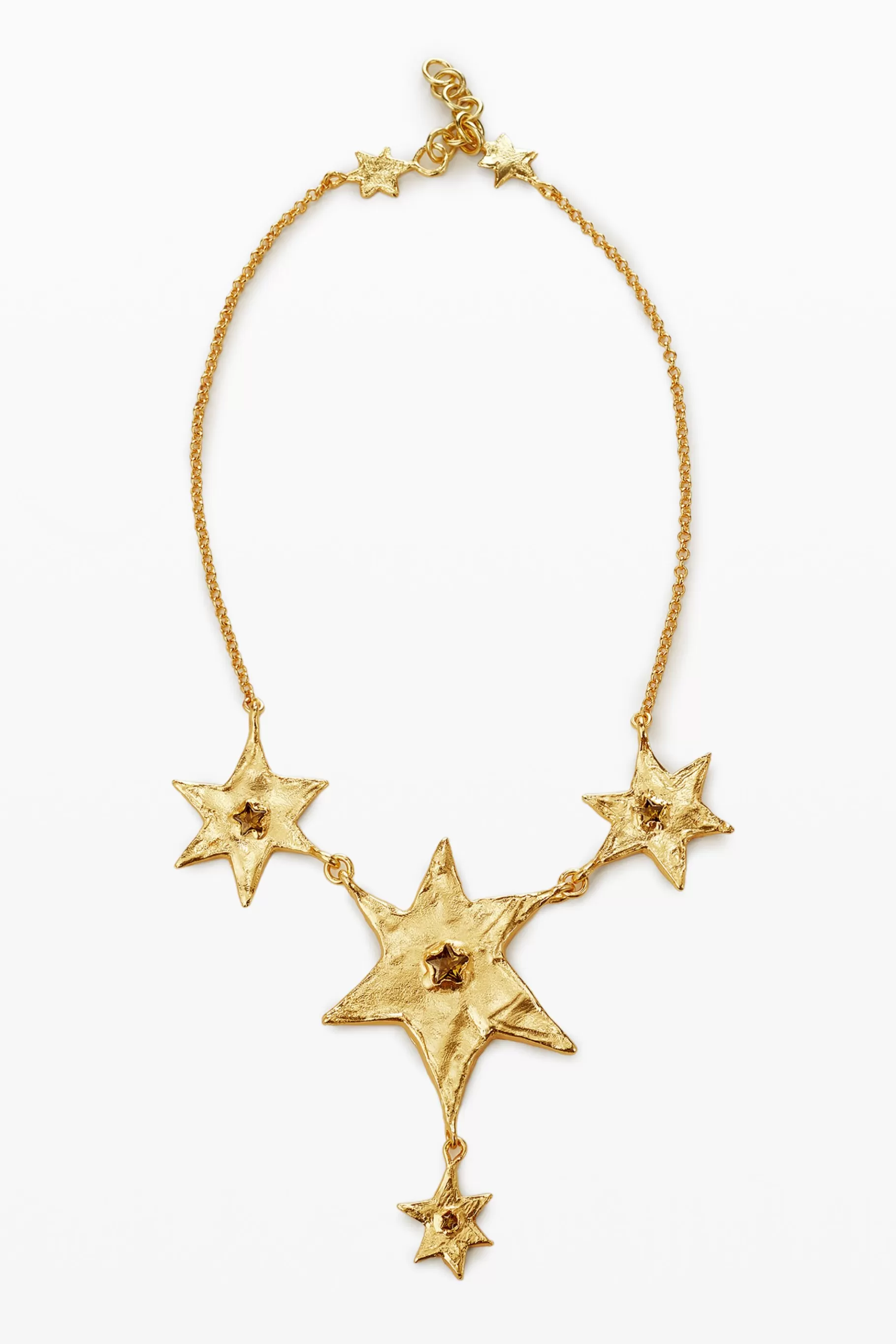 Desigual Collar de cadena estrellas colgantes Zalio*Mujer Joyería