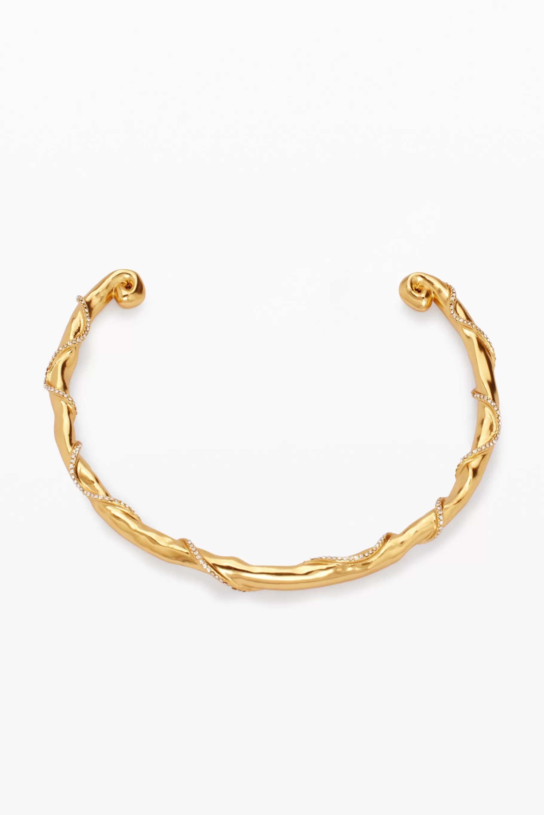 Desigual Collar rigido baño oro Zalio*Mujer Joyería