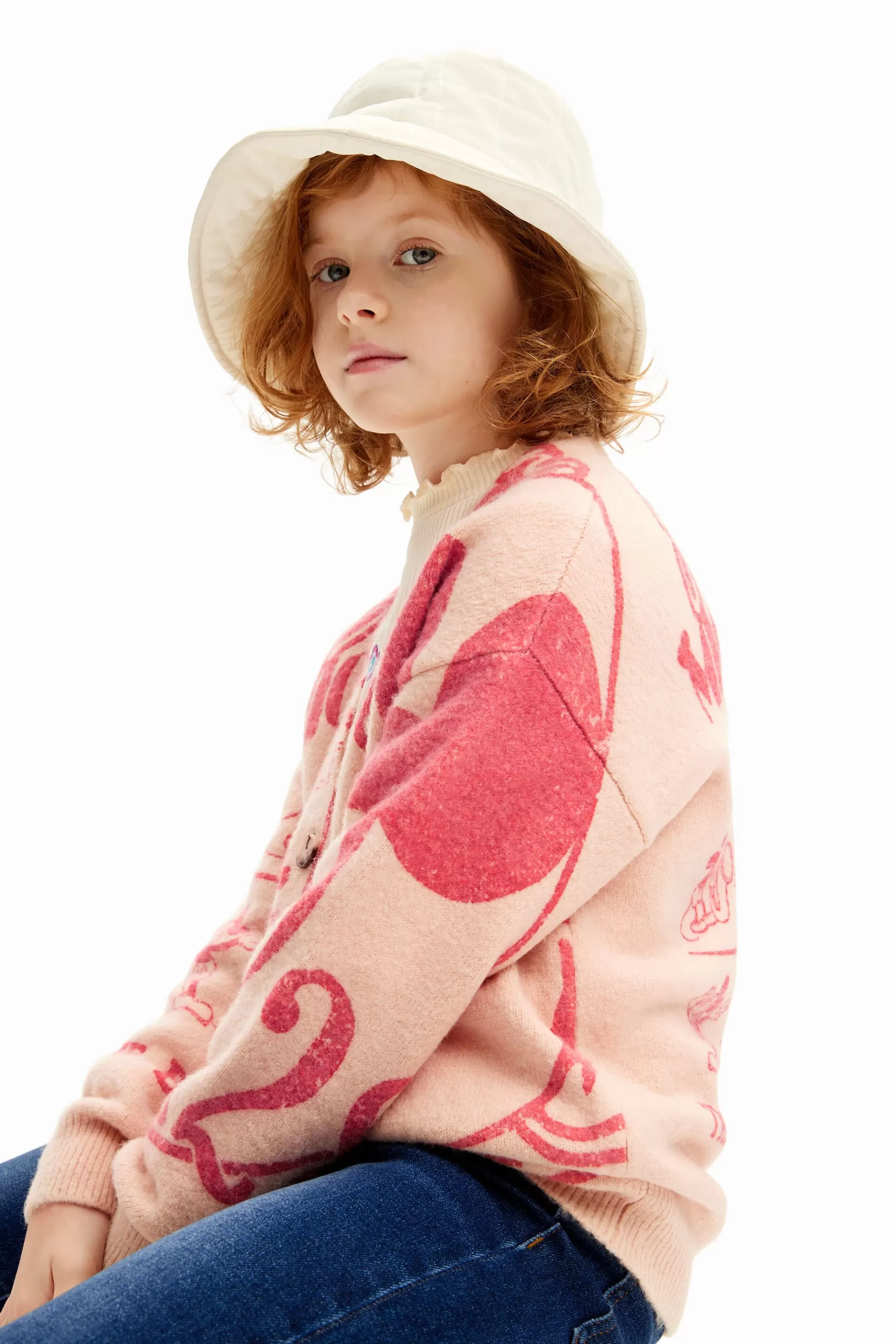 Desigual Cárdigan Mickey Mouse* Jerséis Y Sudaderas
