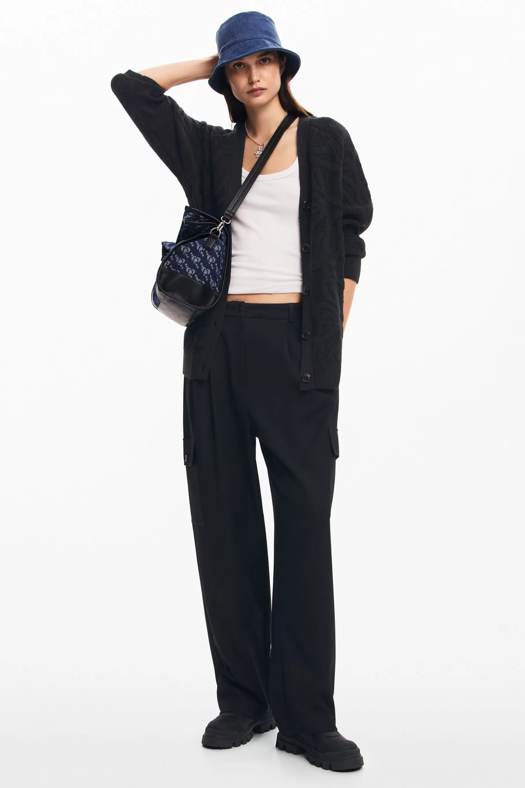 Desigual Cárdigan oversize punto*Mujer Ropa De Punto | Jerséis