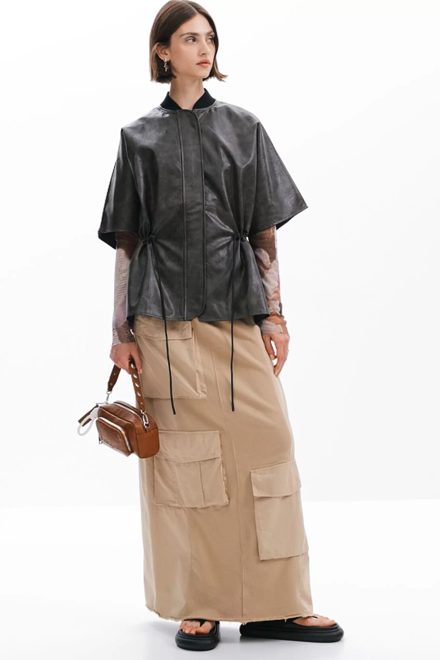 Desigual Falda larga cargo punto*Mujer Faldas Y Shorts