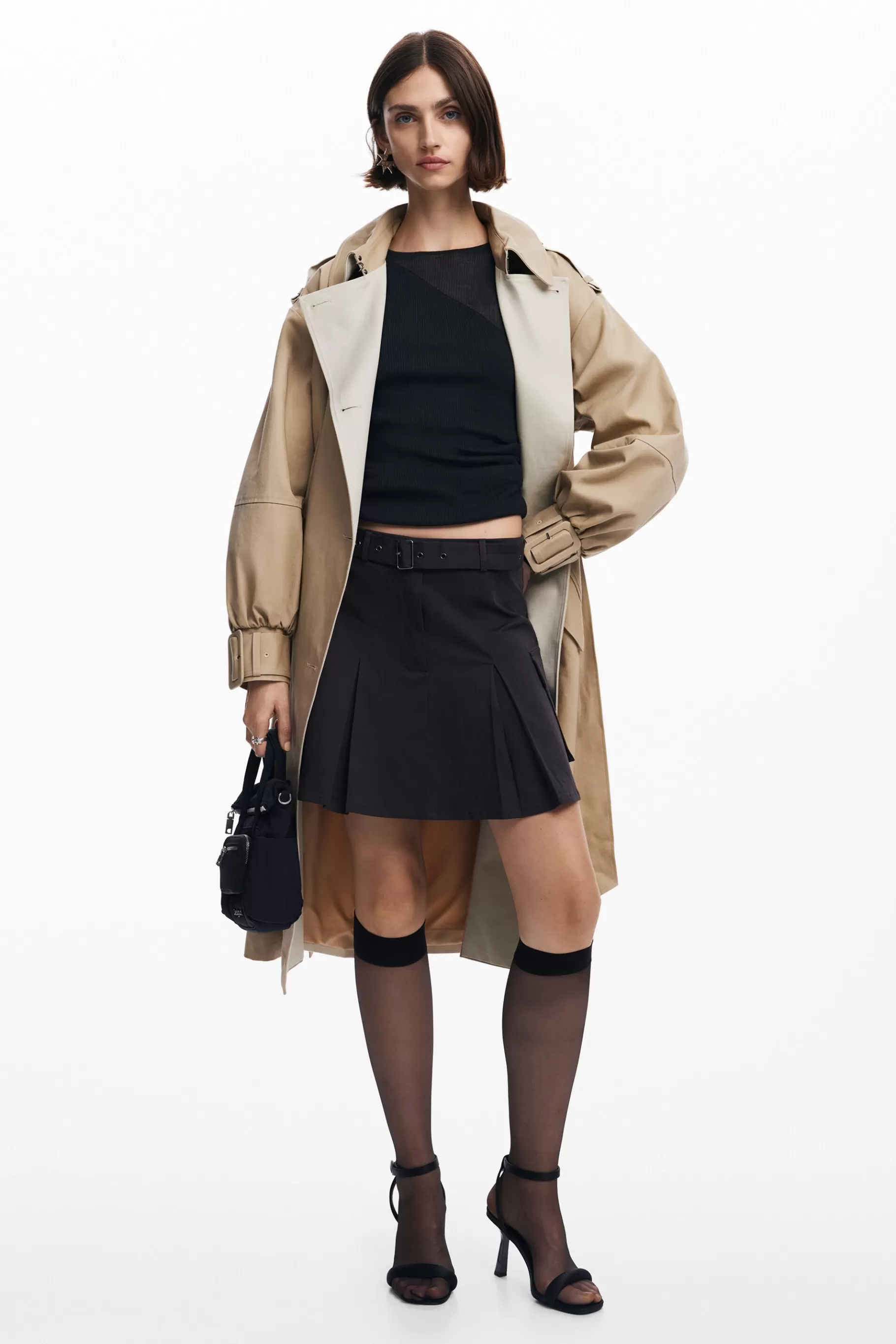 Desigual Falda tablas cinturón*Mujer Faldas Y Shorts
