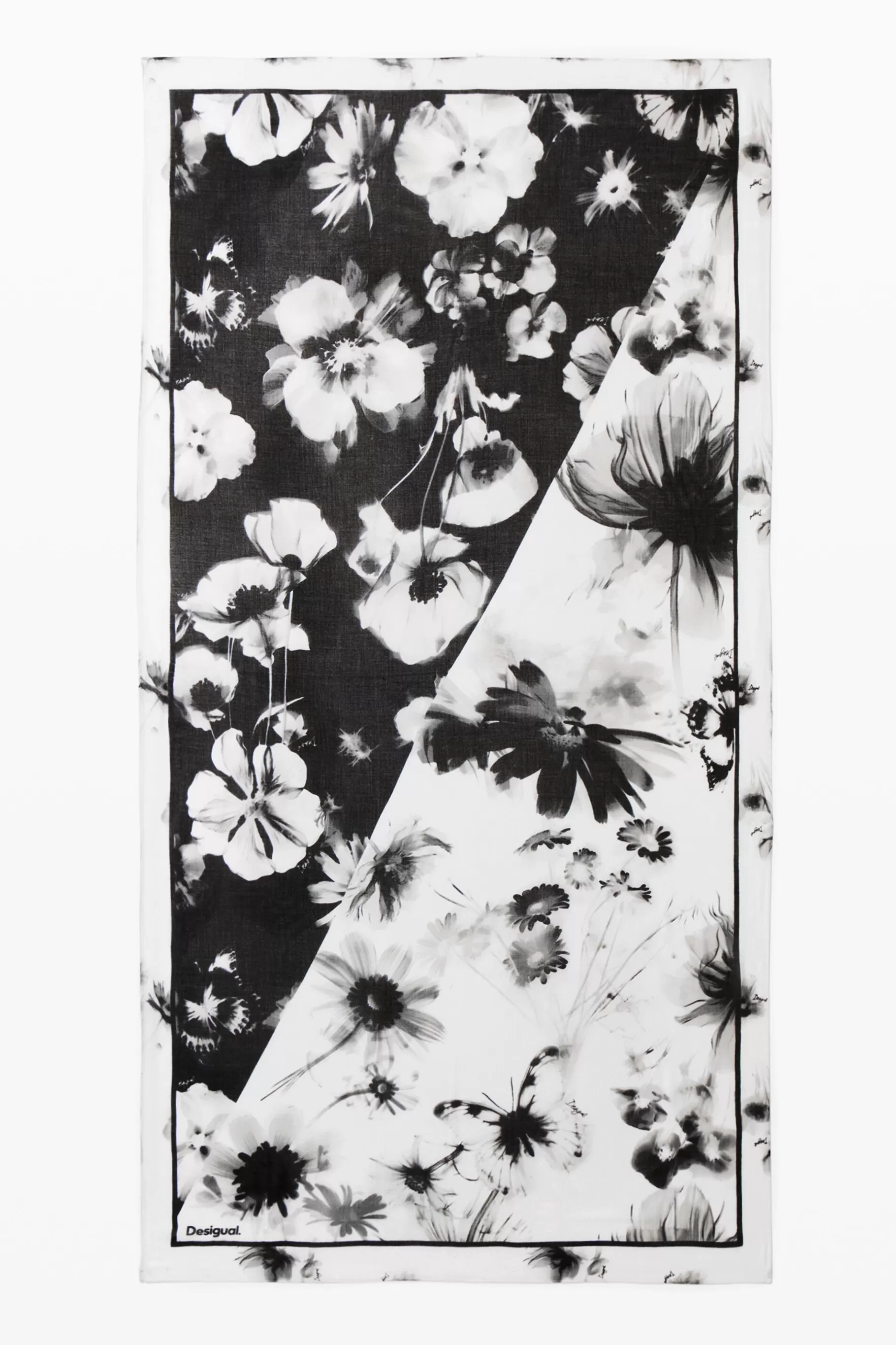 Desigual Foulard flores*Mujer Bufandas Y Pañuelos