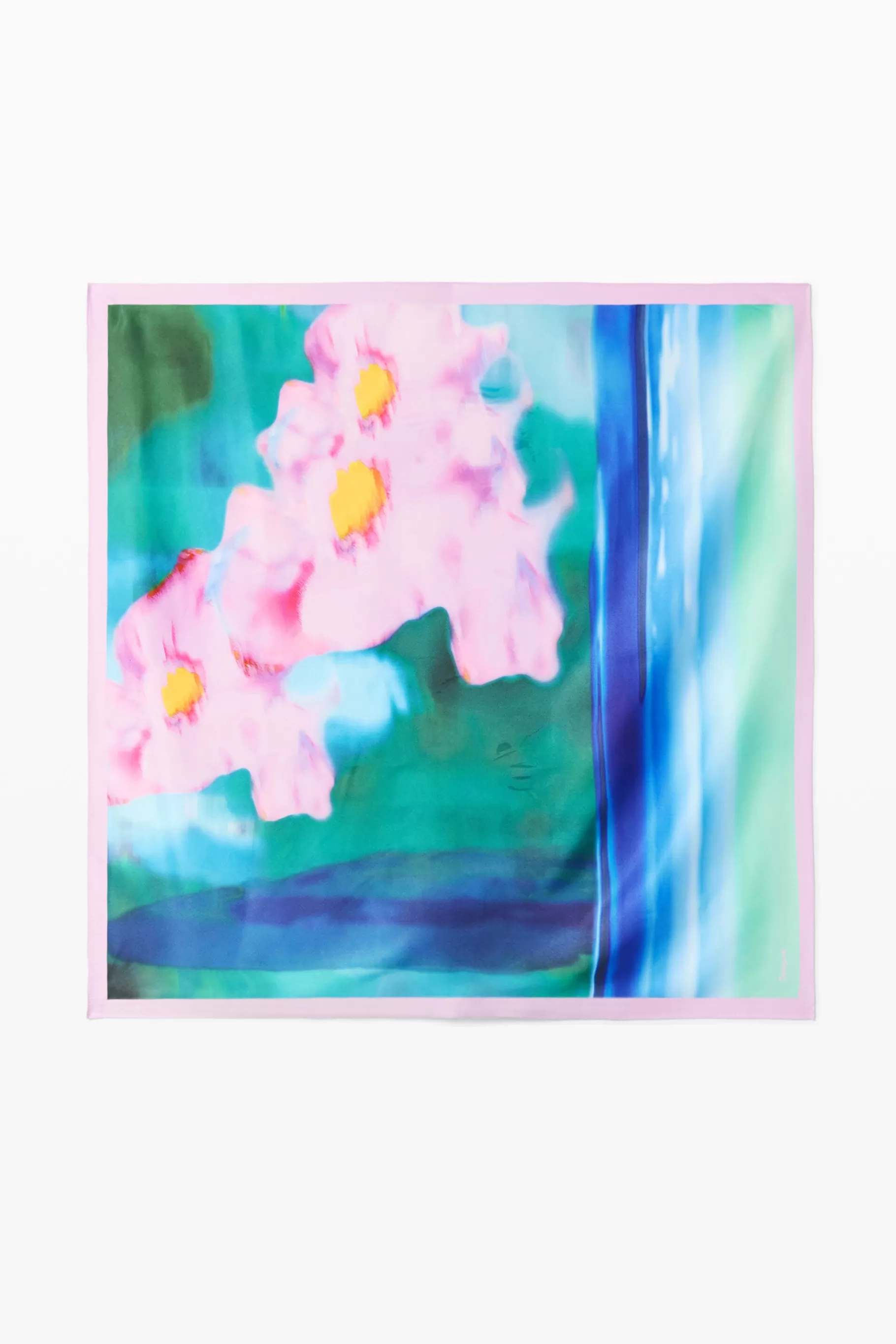 Desigual Foulard flores acuarela*Mujer Bufandas Y Pañuelos