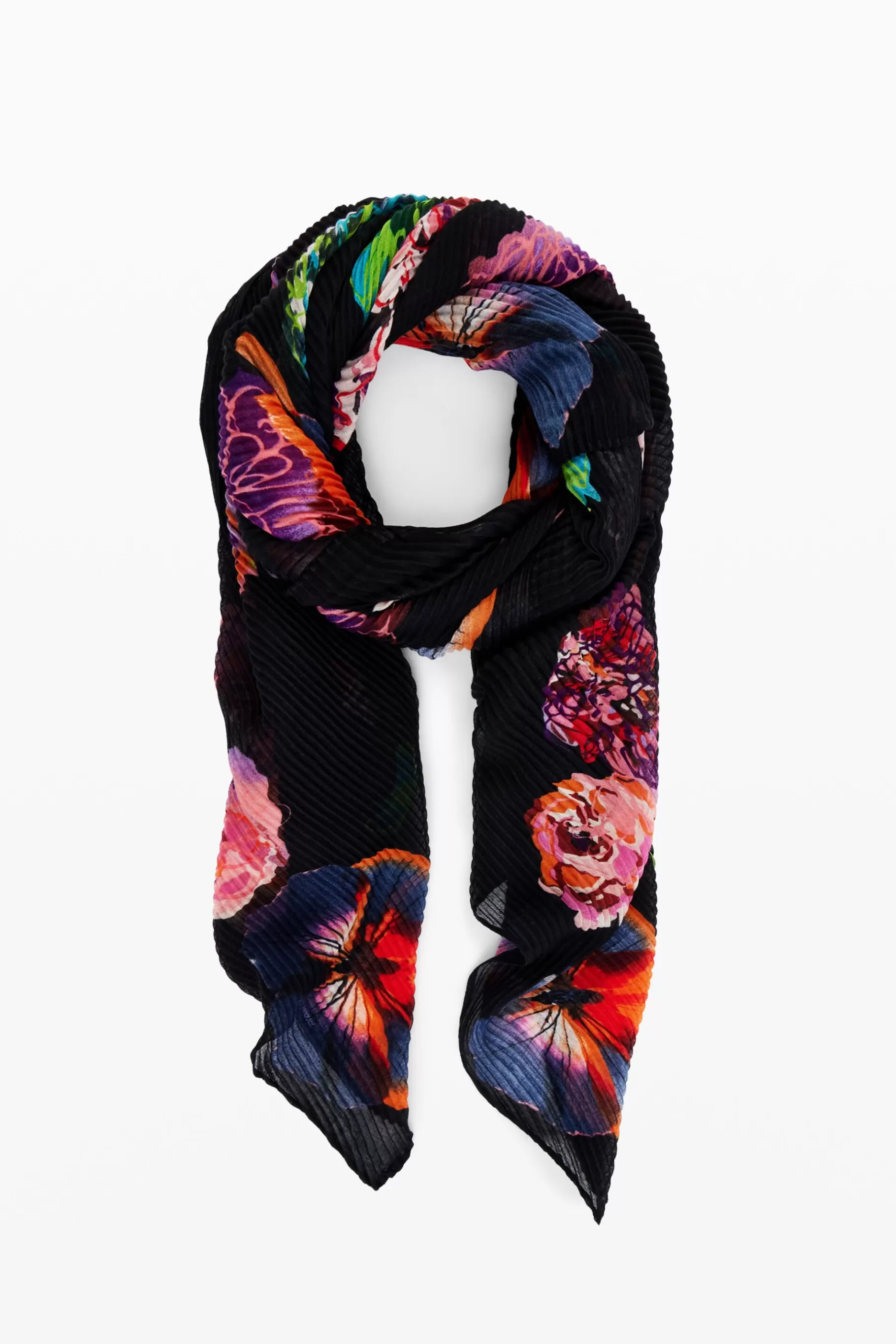 Desigual Foulard flores M. Christian Lacroix*Mujer Bufandas Y Pañuelos