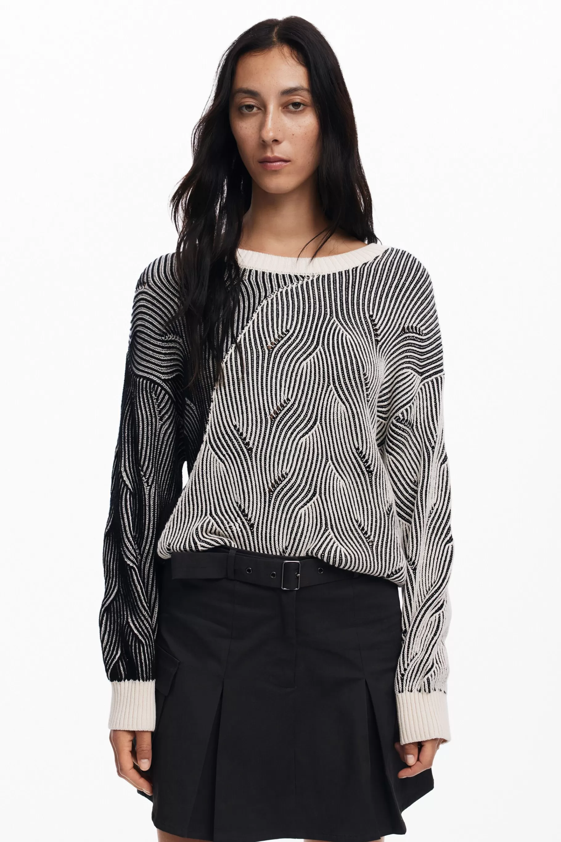 Desigual Jersey canalé*Mujer Ropa De Punto | Jerséis