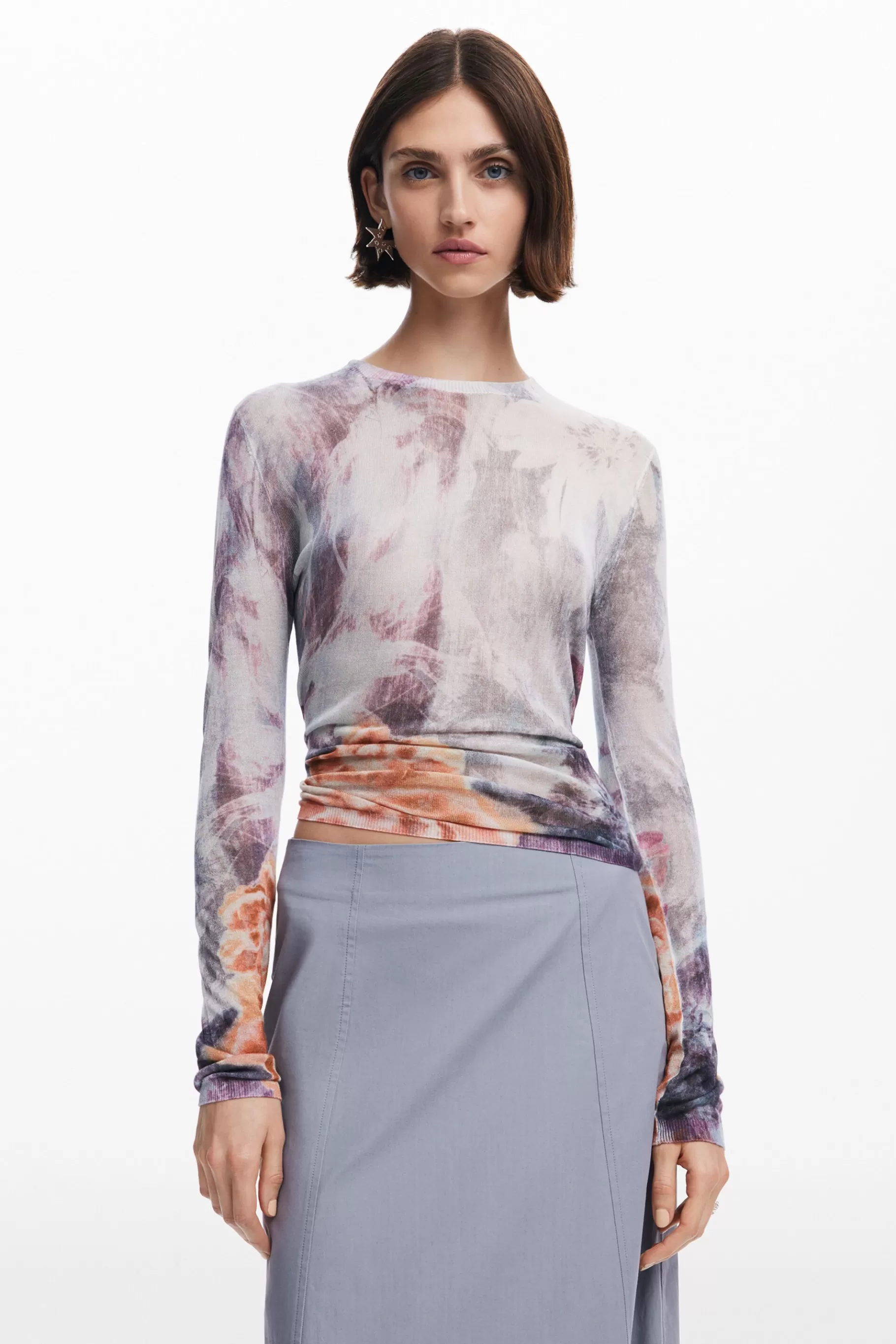 Desigual Jersey cuello perkins arty*Mujer Ropa De Punto | Jerséis