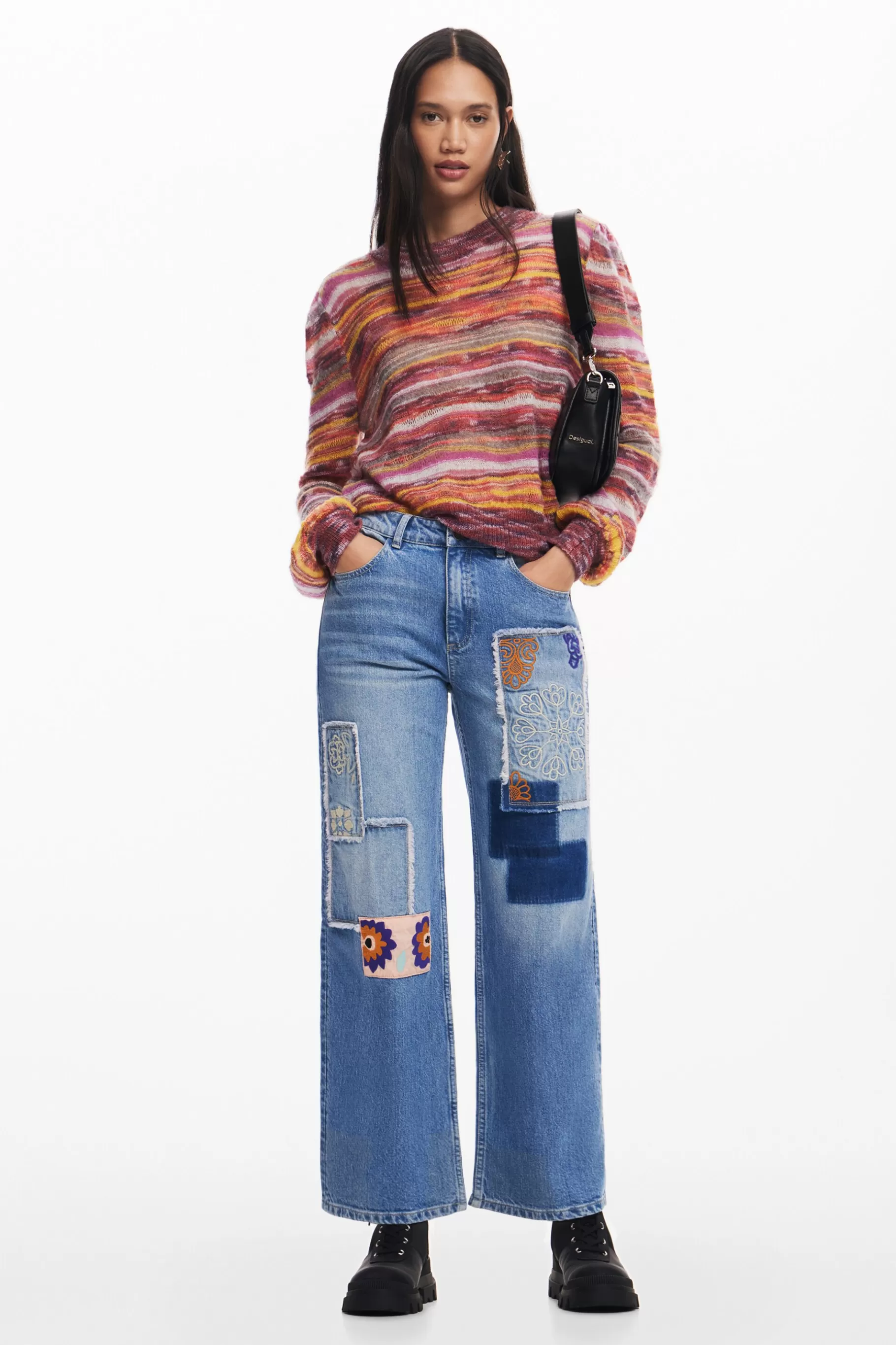 Desigual Jersey de rayas*Mujer Ropa De Punto | Jerséis