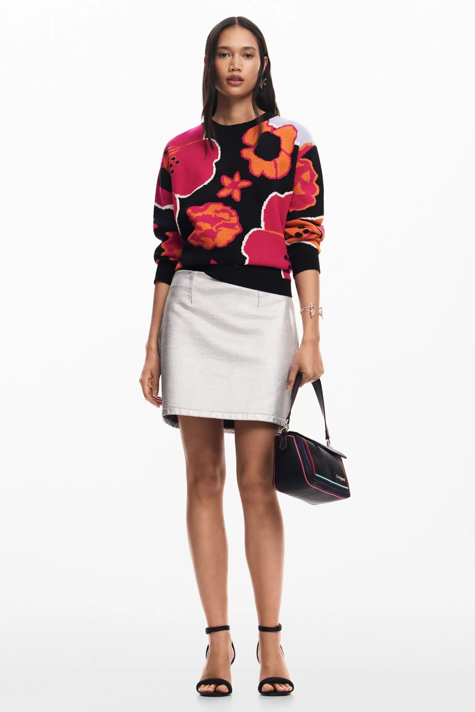 Desigual Jersey flores*Mujer Ropa De Punto | Jerséis