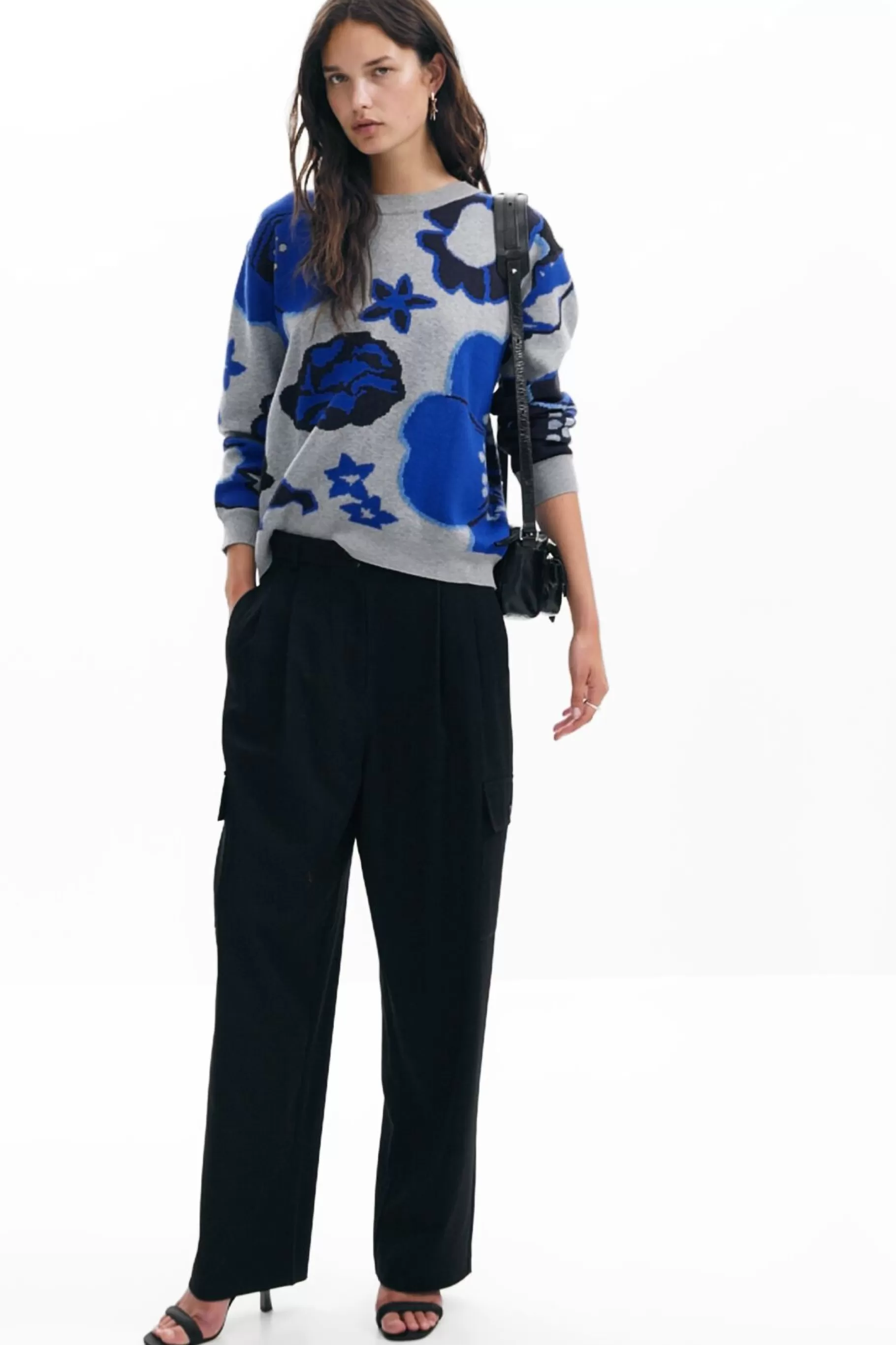 Desigual Jersey flores*Mujer Ropa De Punto | Jerséis