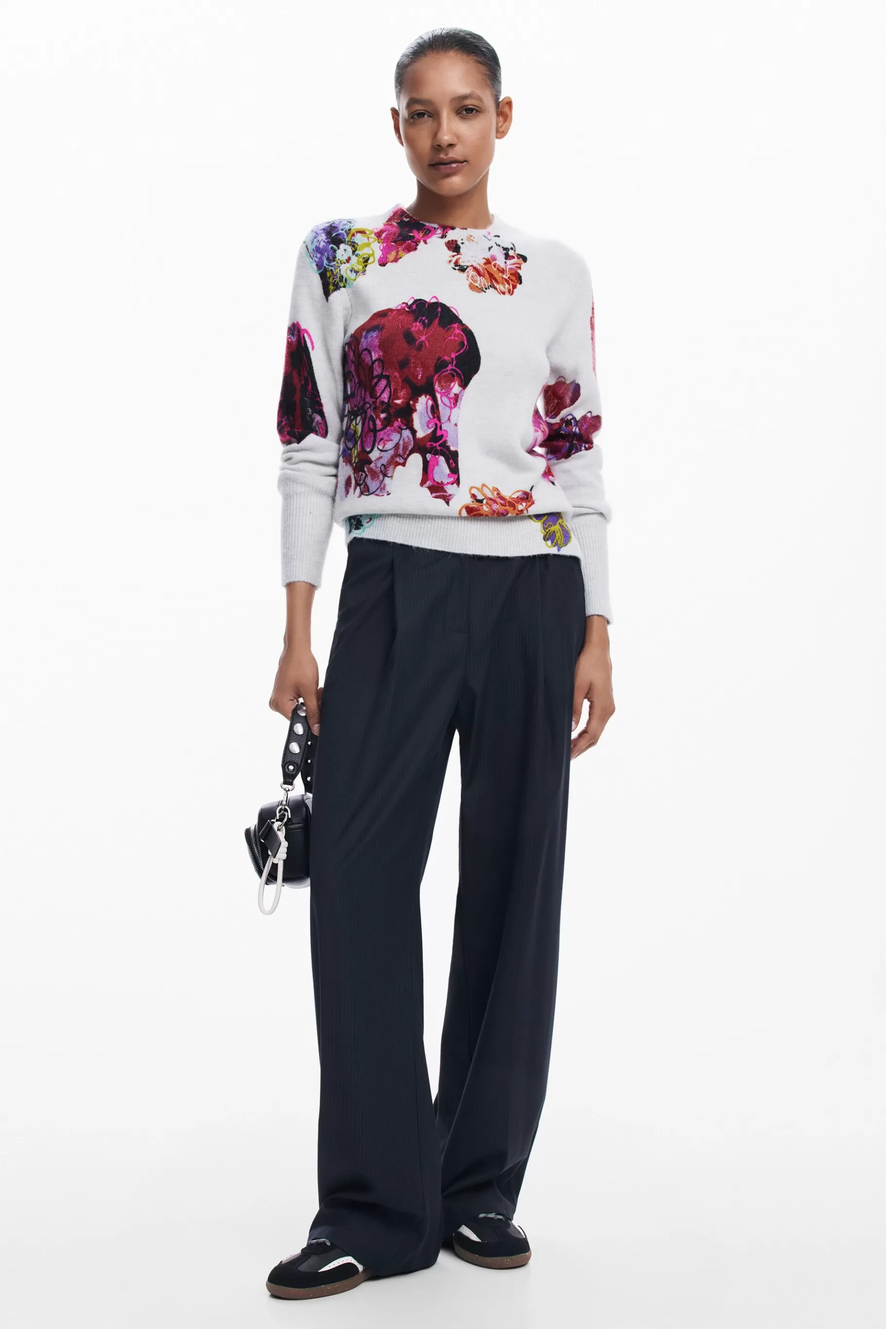 Desigual Jersey flores M. Christian Lacroix*Mujer Ropa De Punto | Jerséis