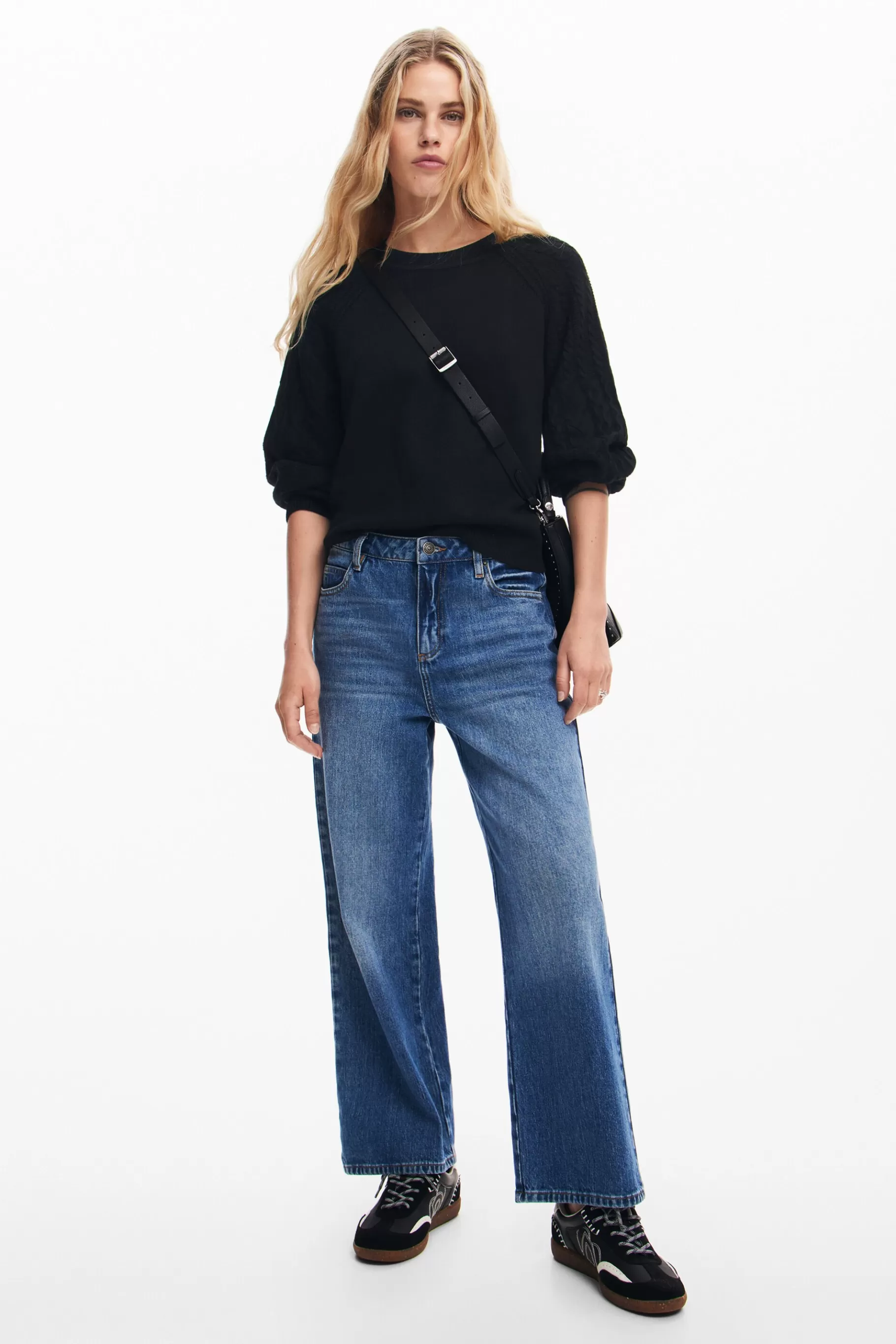 Desigual Jersey mangas textura*Mujer Ropa De Punto | Jerséis