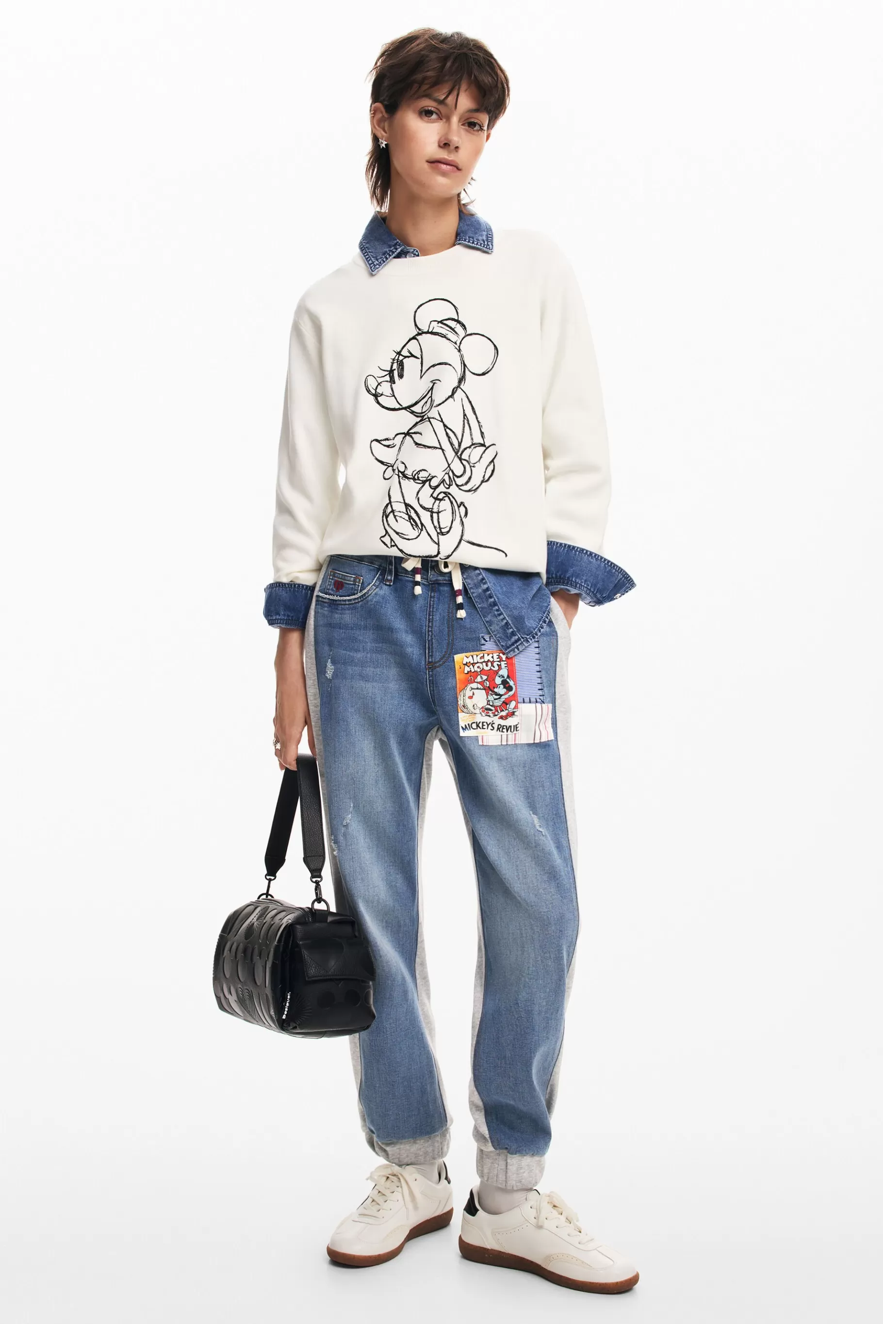Desigual Jersey Minnie Mouse*Mujer Ropa De Punto | Jerséis