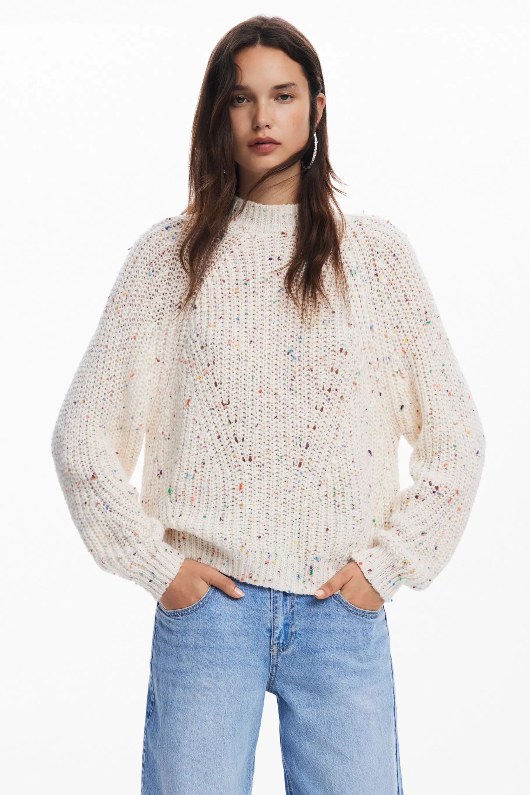 Desigual Jersey oversize punto*Mujer Ropa De Punto | Jerséis