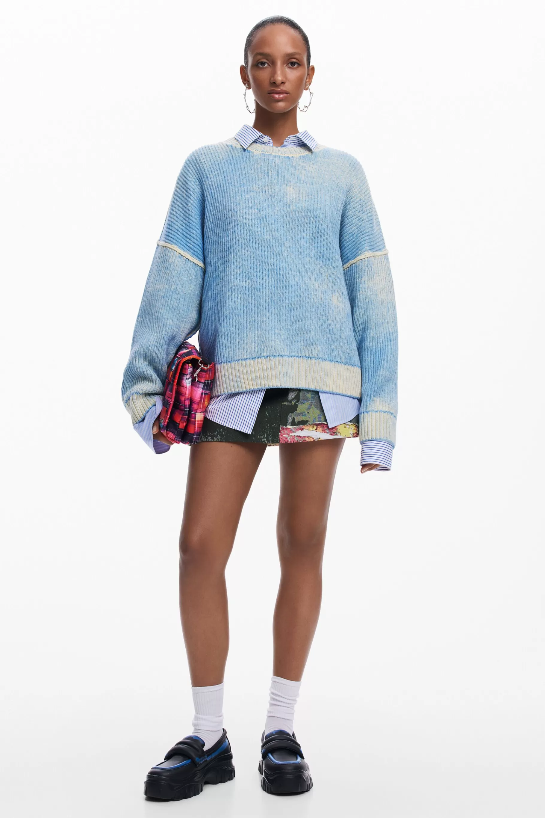 Desigual Jersey oversize tie-dye*Mujer Ropa De Punto | Jerséis
