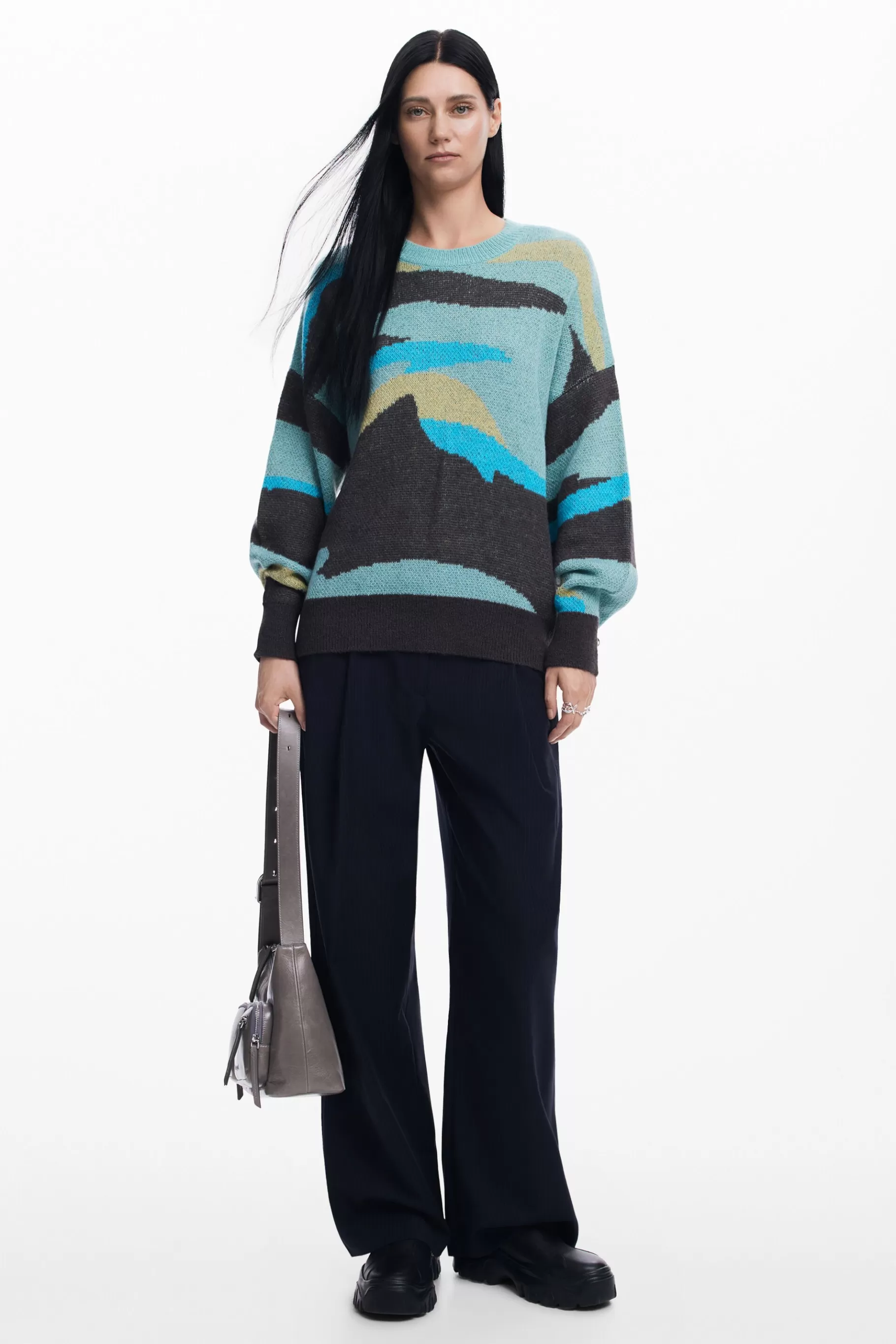 Desigual Jersey paisaje*Mujer Ropa De Punto | Jerséis