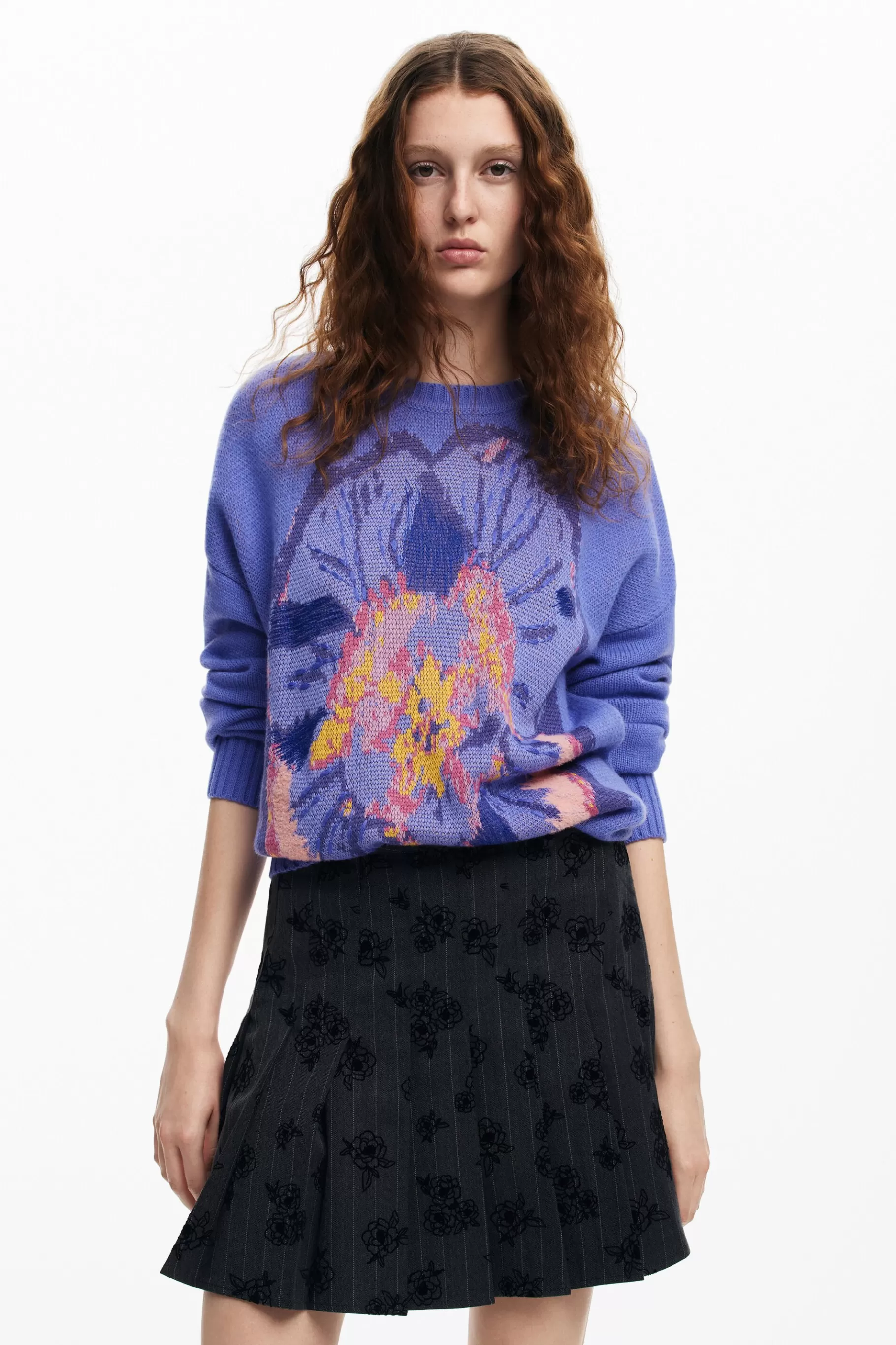 Desigual Jersey pensamiento M. Christian Lacroix*Mujer Ropa De Punto | Jerséis