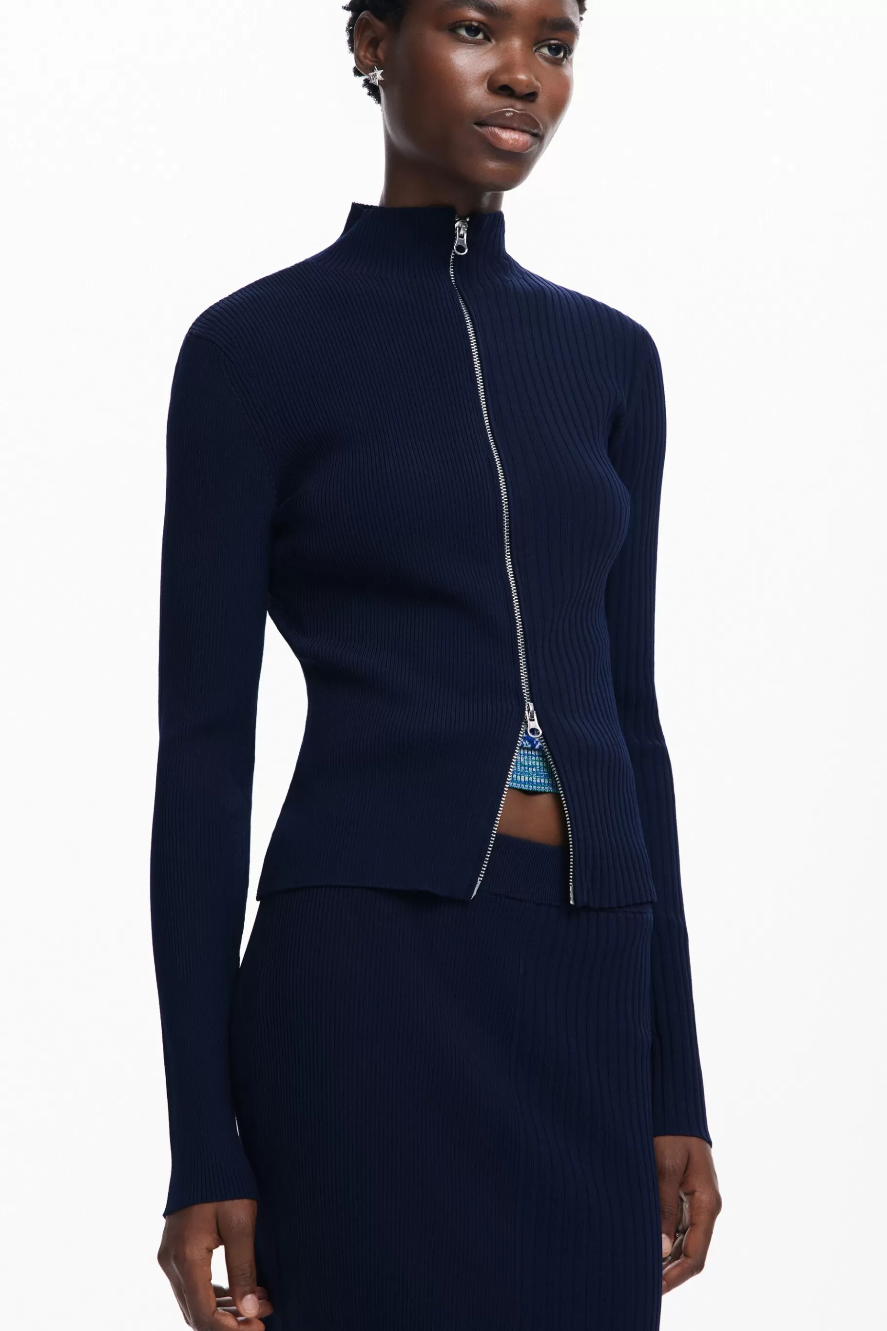 Desigual Jersey punto canalé*Mujer Jerséis