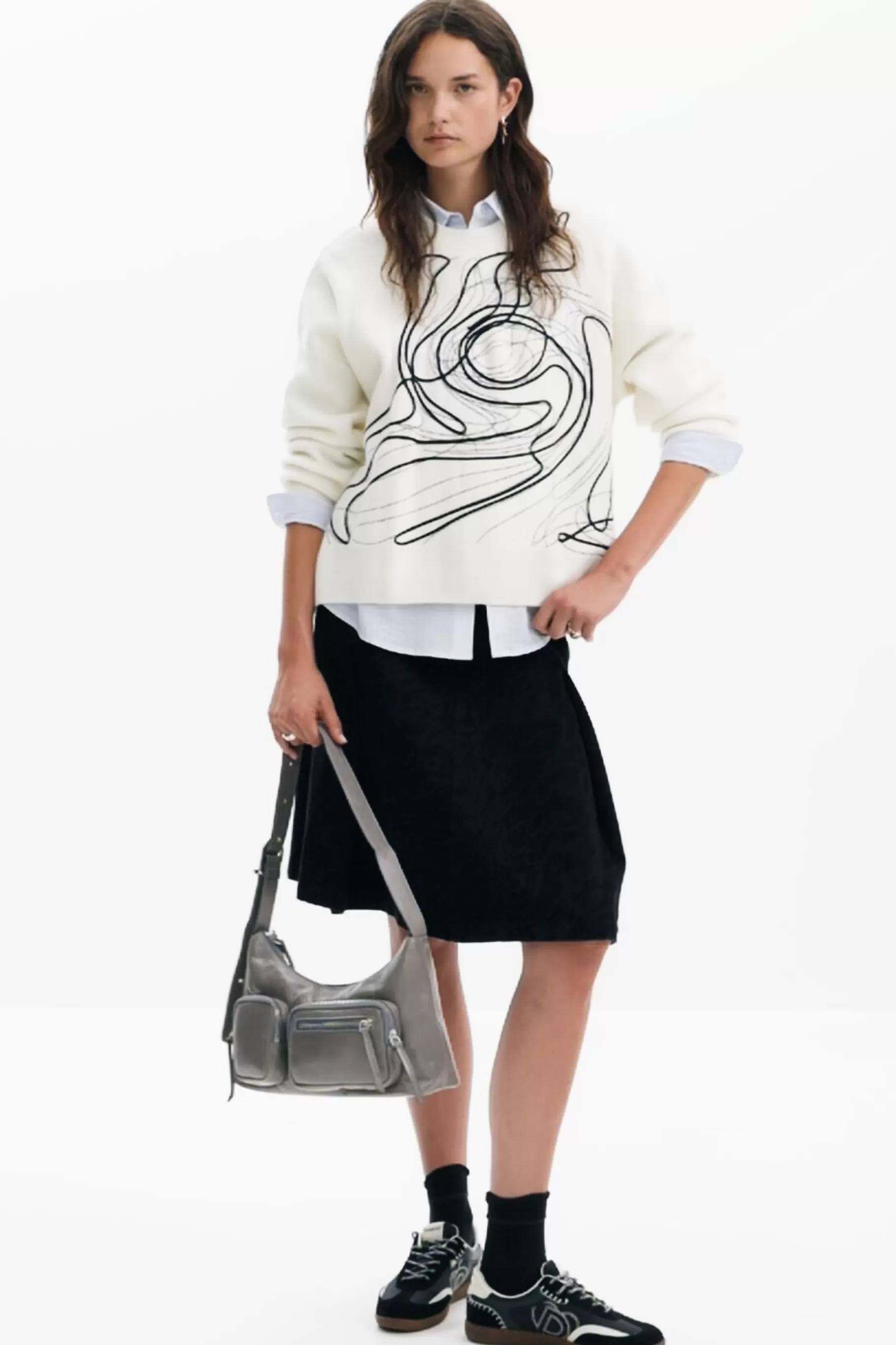 Desigual Jersey trazos M. Christian Lacroix*Mujer Ropa De Punto | Jerséis