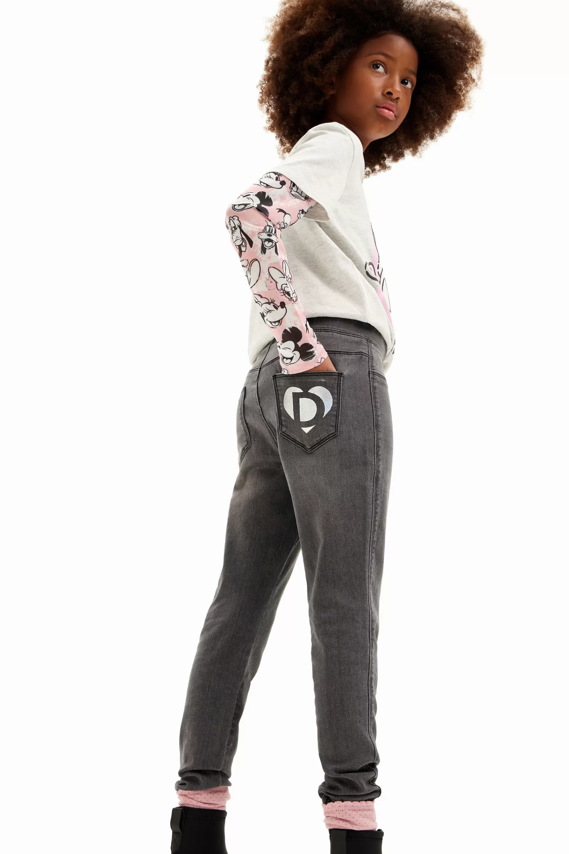 Desigual Leggings denim elásticos* Faldas Y Pantalones
