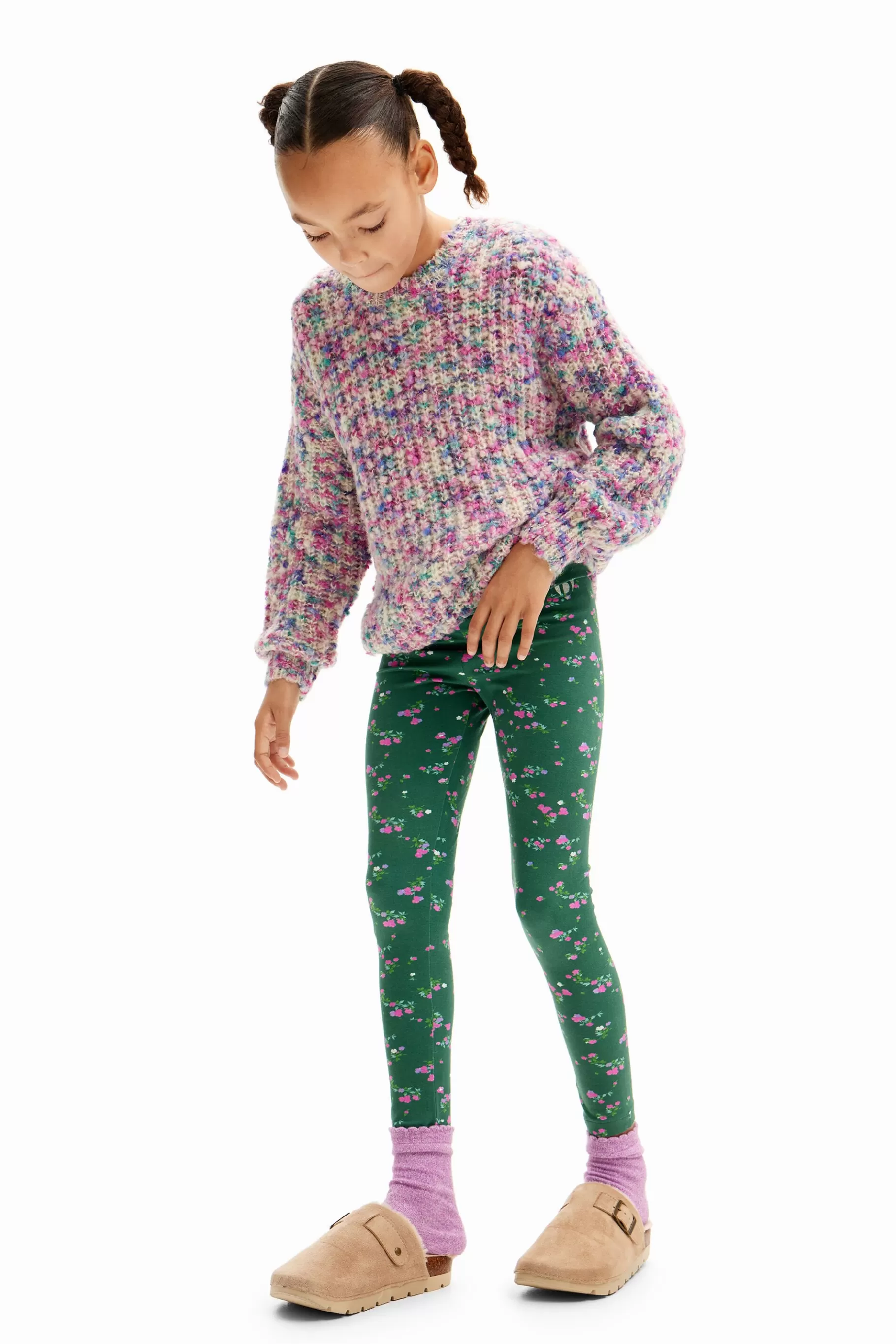 Desigual Leggings flores* Faldas Y Pantalones | Leggings