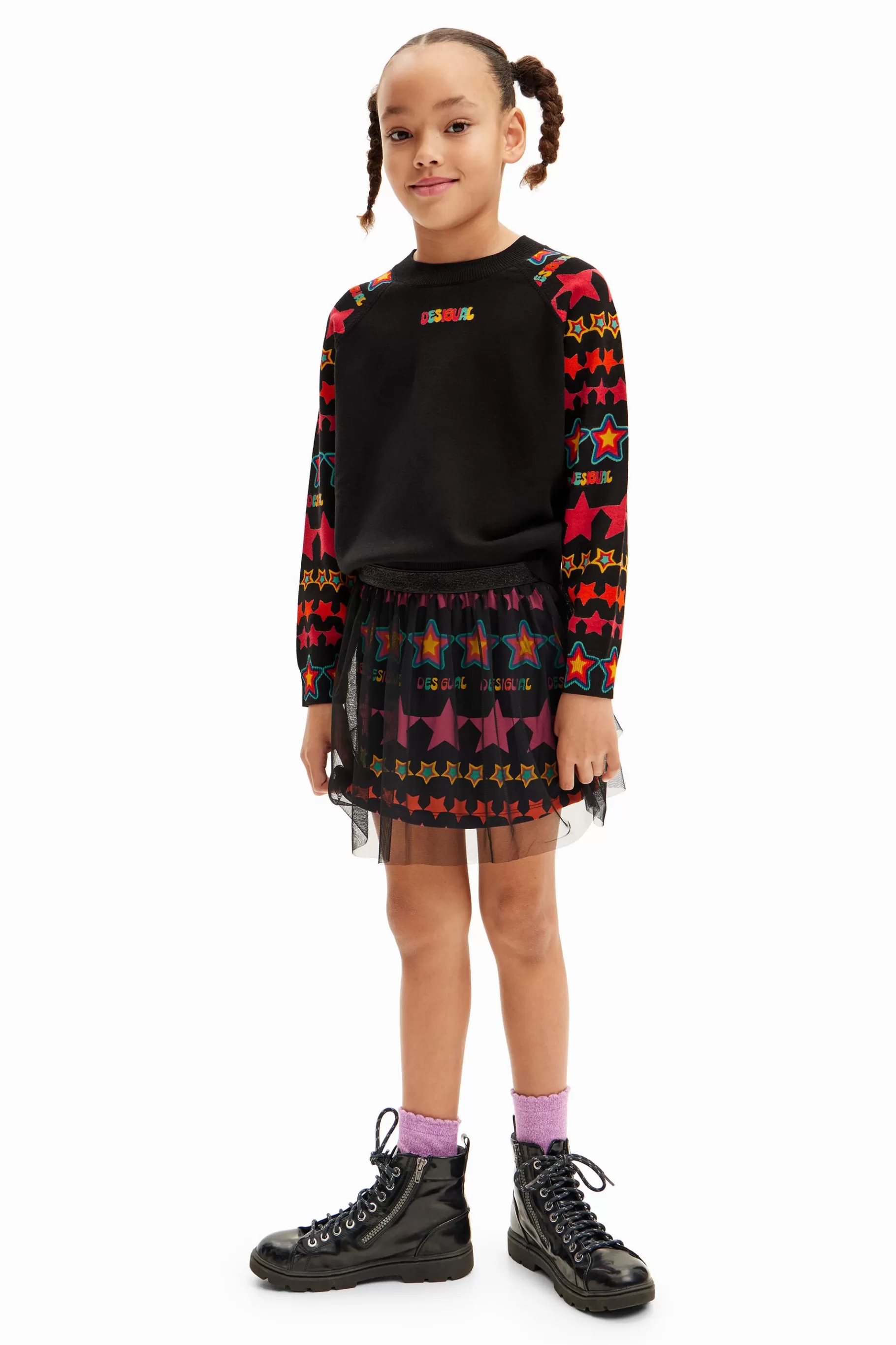 Desigual Minifalda estrellas* Faldas Y Pantalones