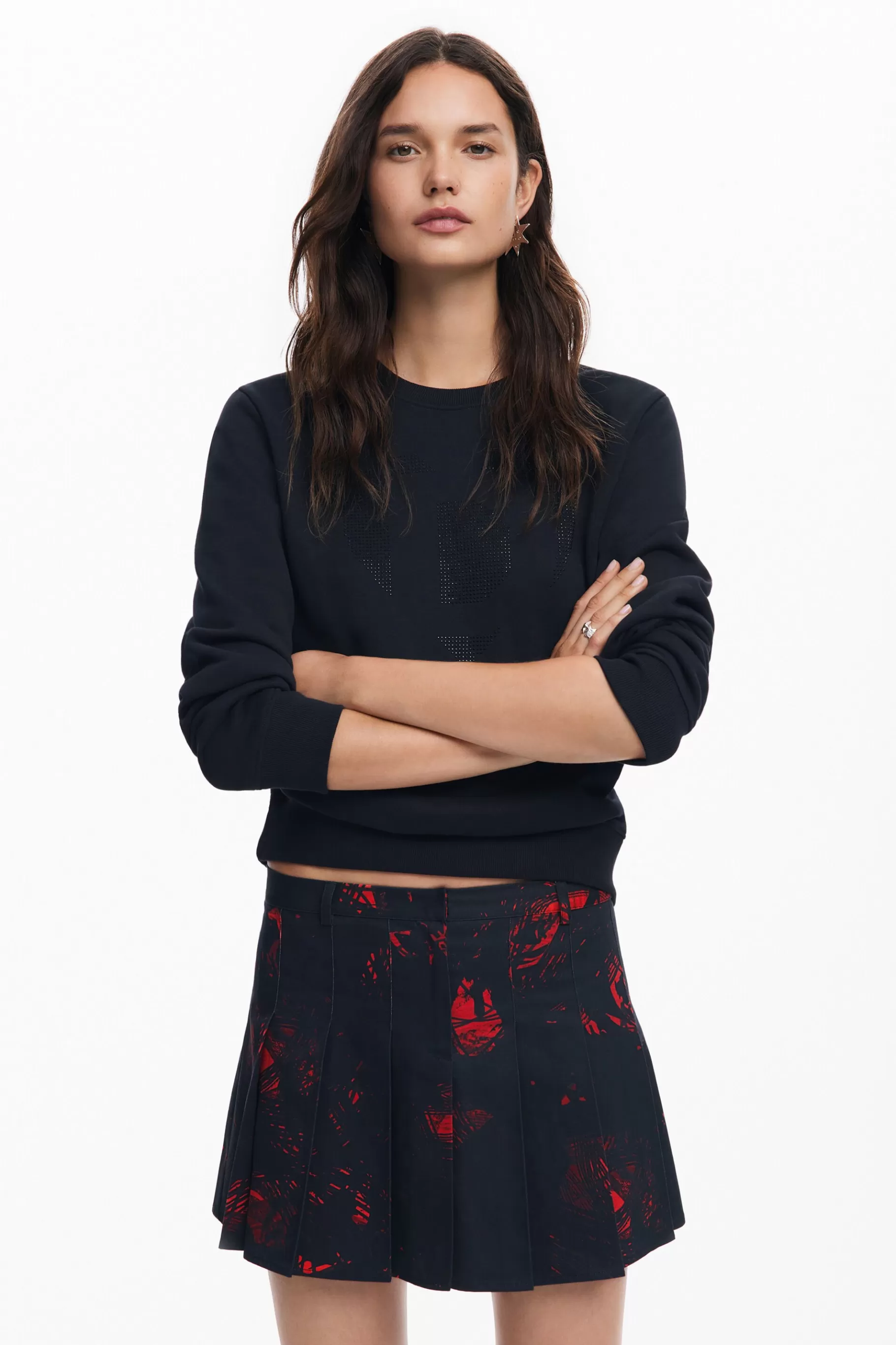 Desigual Minifalda plisada M.Christian Lacroix*Mujer Faldas Y Shorts