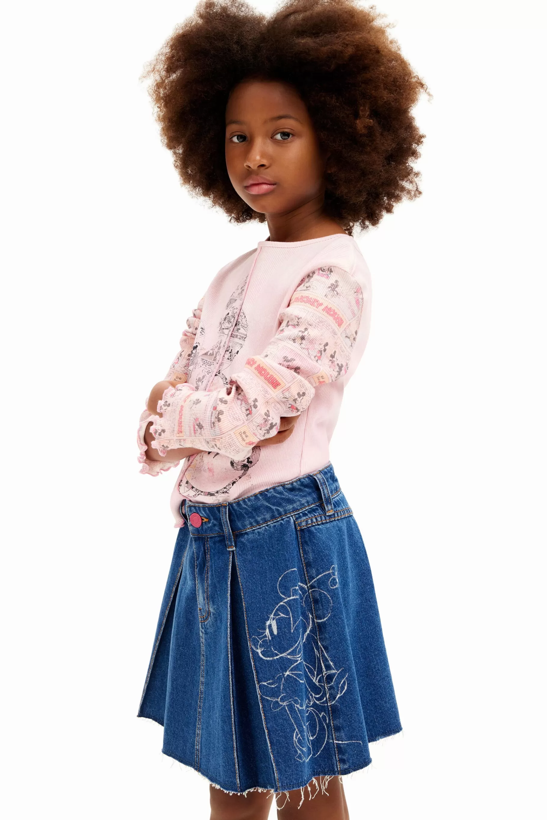 Desigual Minifalda vaquera Minnie* Faldas Y Pantalones