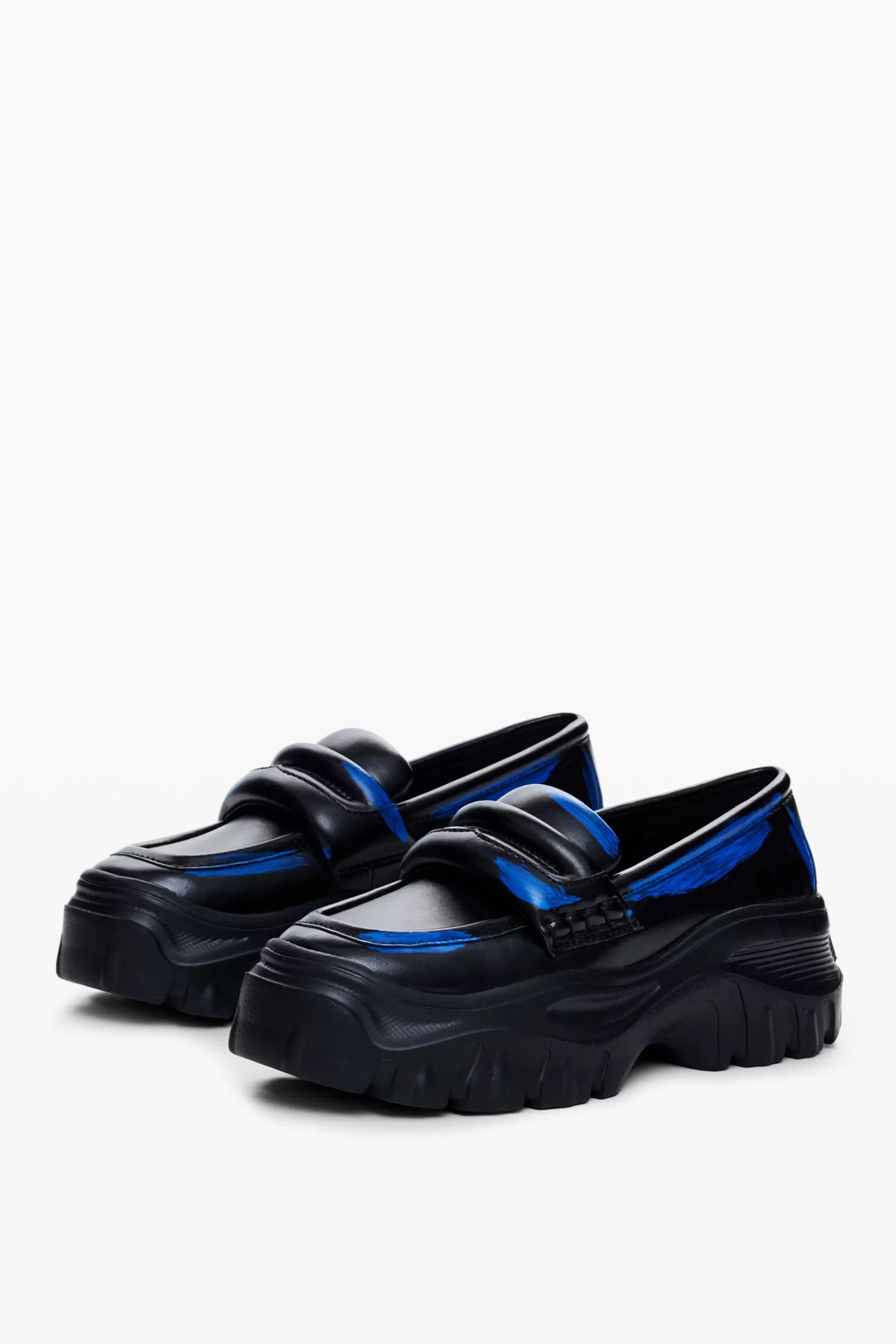 Desigual Mocasines chunky cuero*Mujer Zapatos