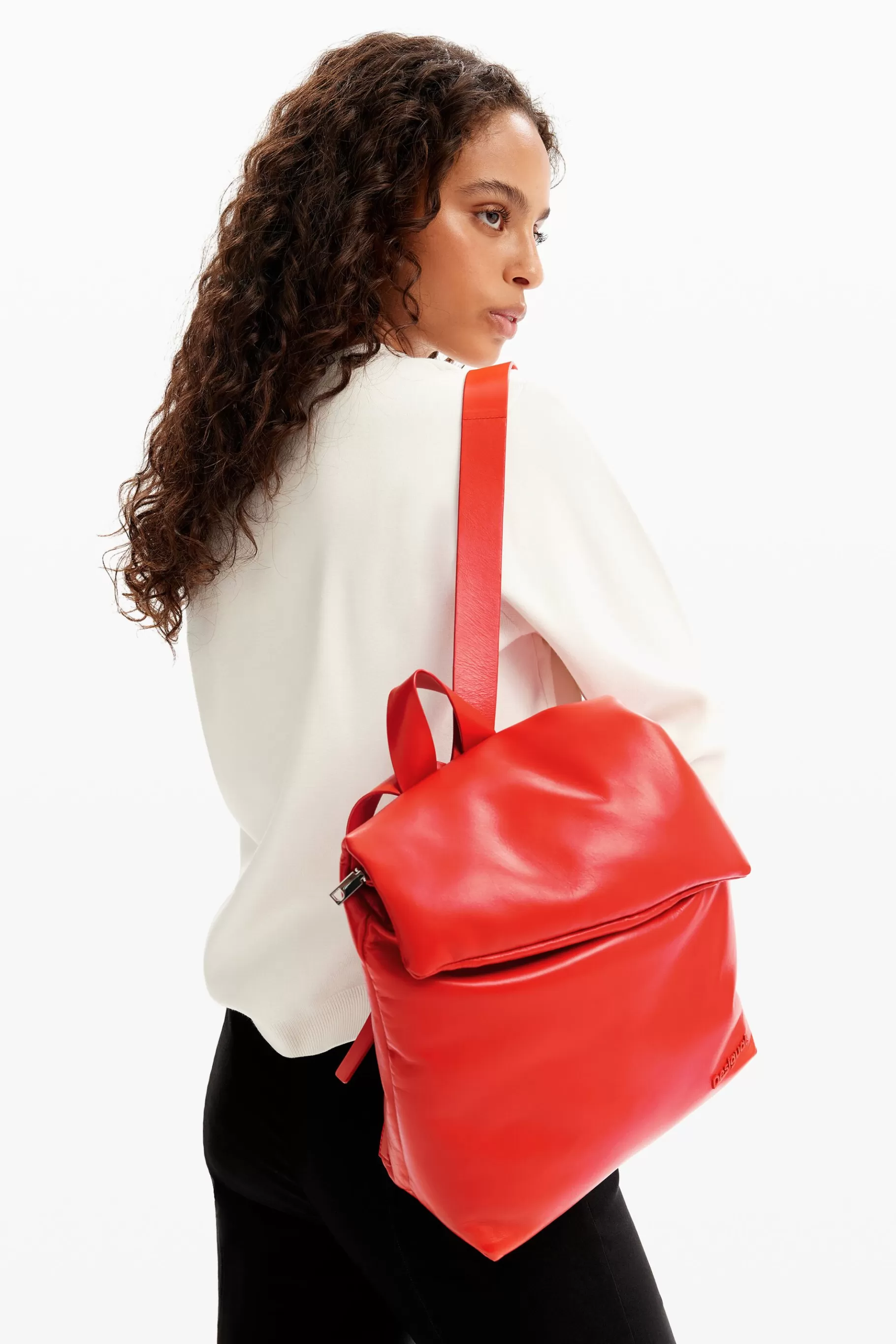 Desigual Mochila pequeña piel*Mujer Bolsos De Piel | Mochilas