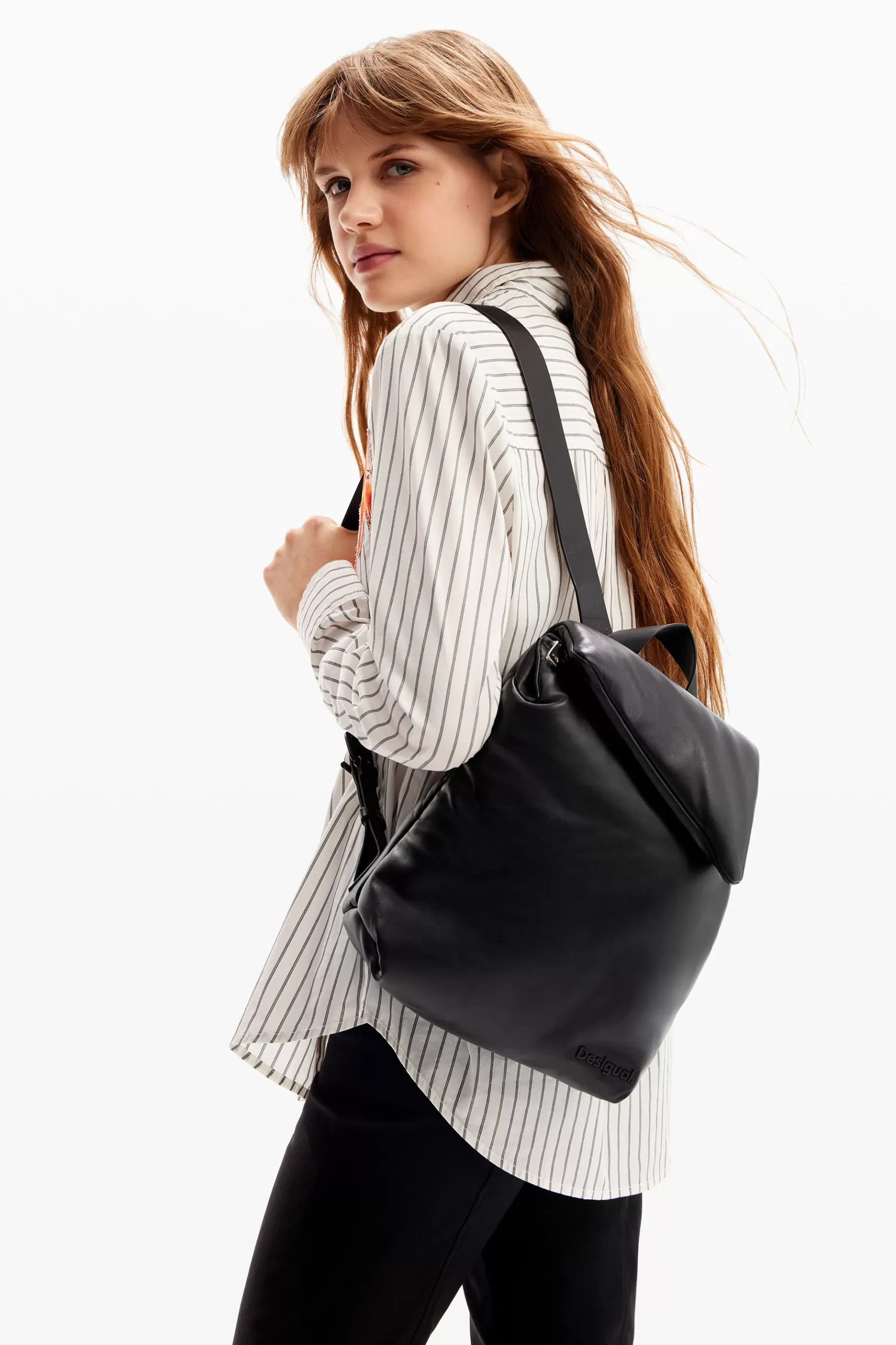 Desigual Mochila pequeña piel*Mujer Bolsos De Piel | Mochilas