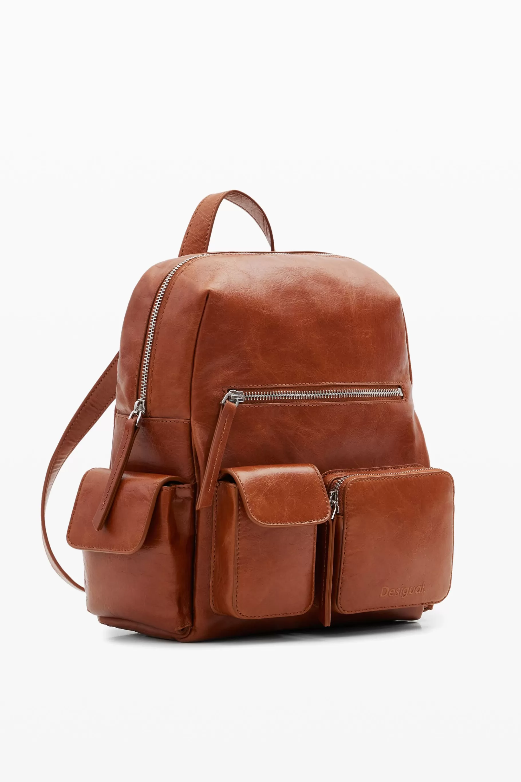 Desigual Mochila piel multibolsillo*Mujer Bolsos De Piel | Mochilas
