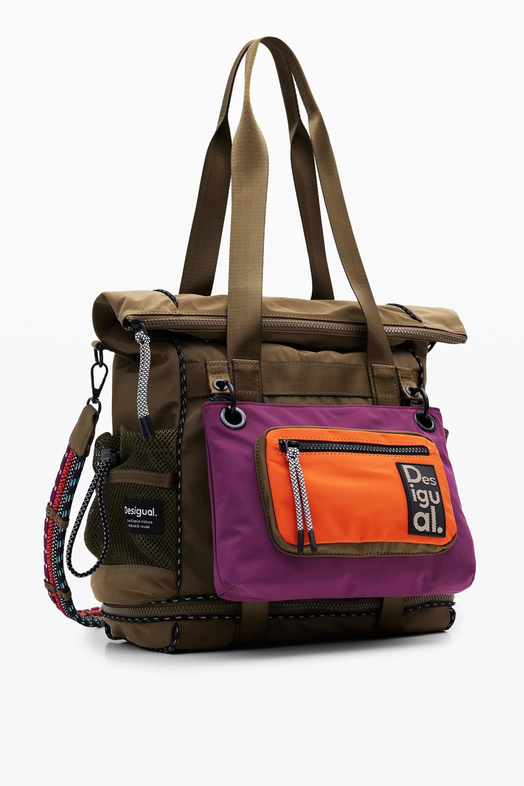 Desigual Mochila Voyager XL multiposición*Mujer Mochilas | Mochilas