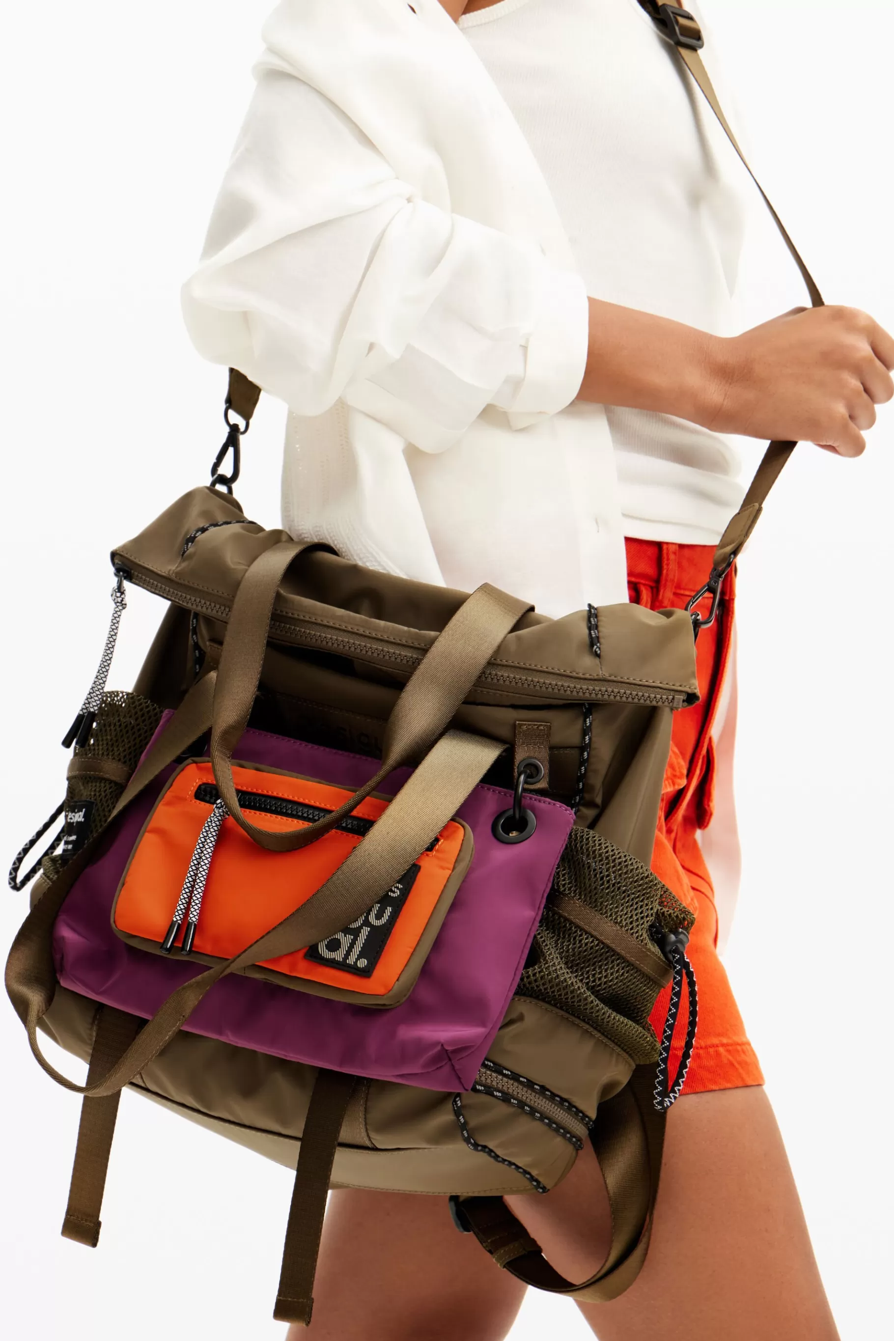 Desigual Mochila Voyager XL multiposición*Mujer Mochilas | Mochilas