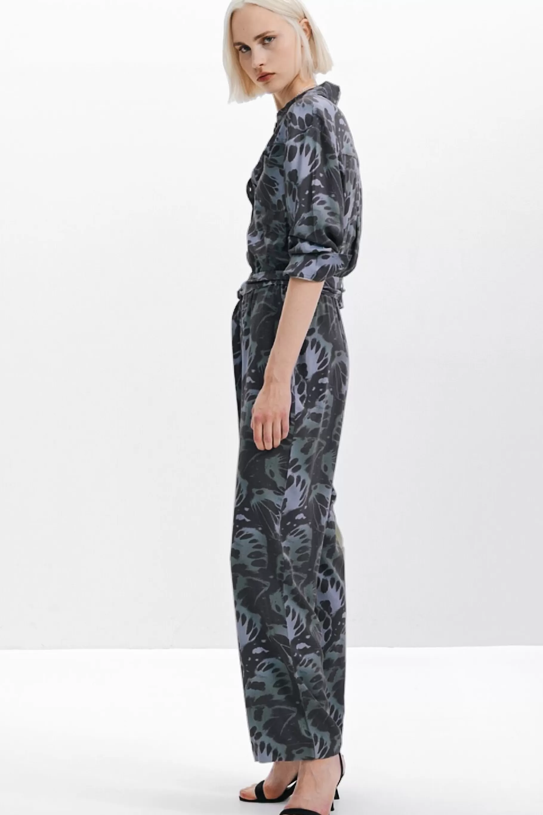 Desigual Mono fluido estampado*Mujer Pantalones | Vestidos Y Monos