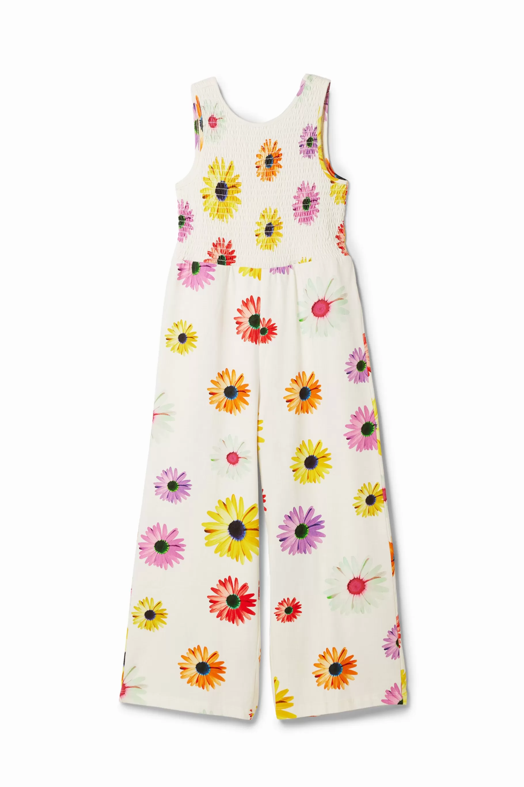 Desigual Mono largo tirantes margaritas* Faldas Y Pantalones | Vestidos