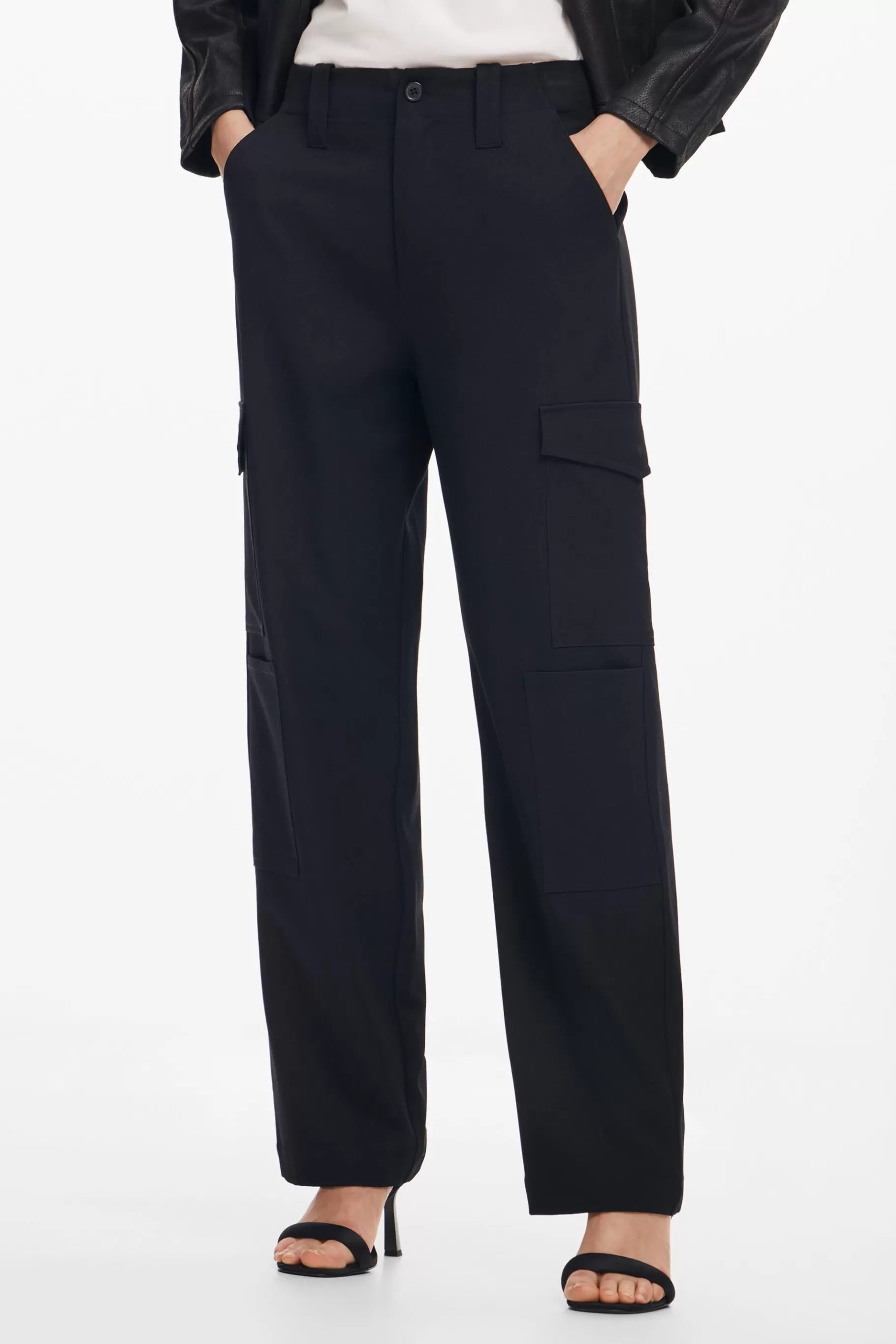 Desigual Pantalón cargo fluido*Mujer Pantalones